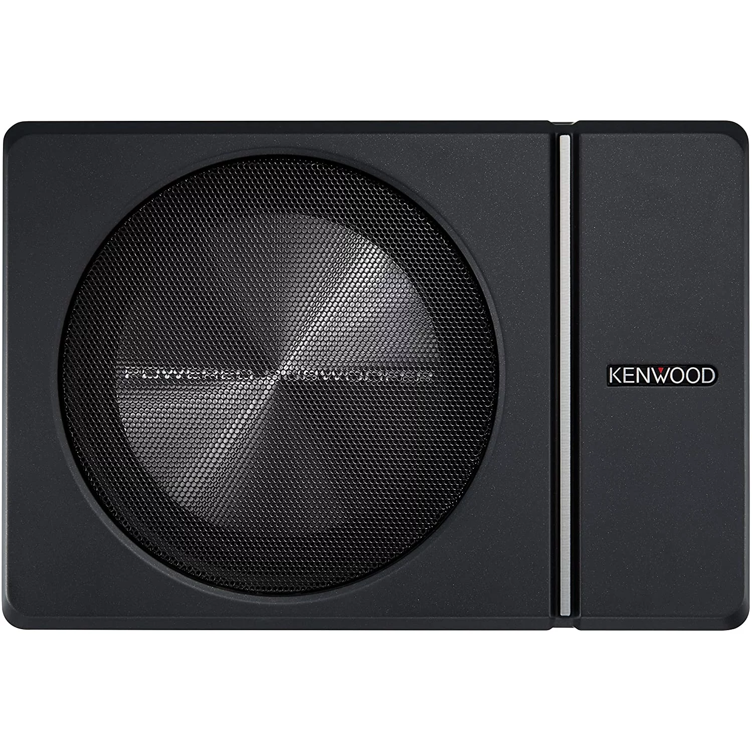 Kenwood KSC-PSW8 250W Max (150W RMS) Single 8″ Under Seat Powered Subwoofer Enclosure W/Remote Control