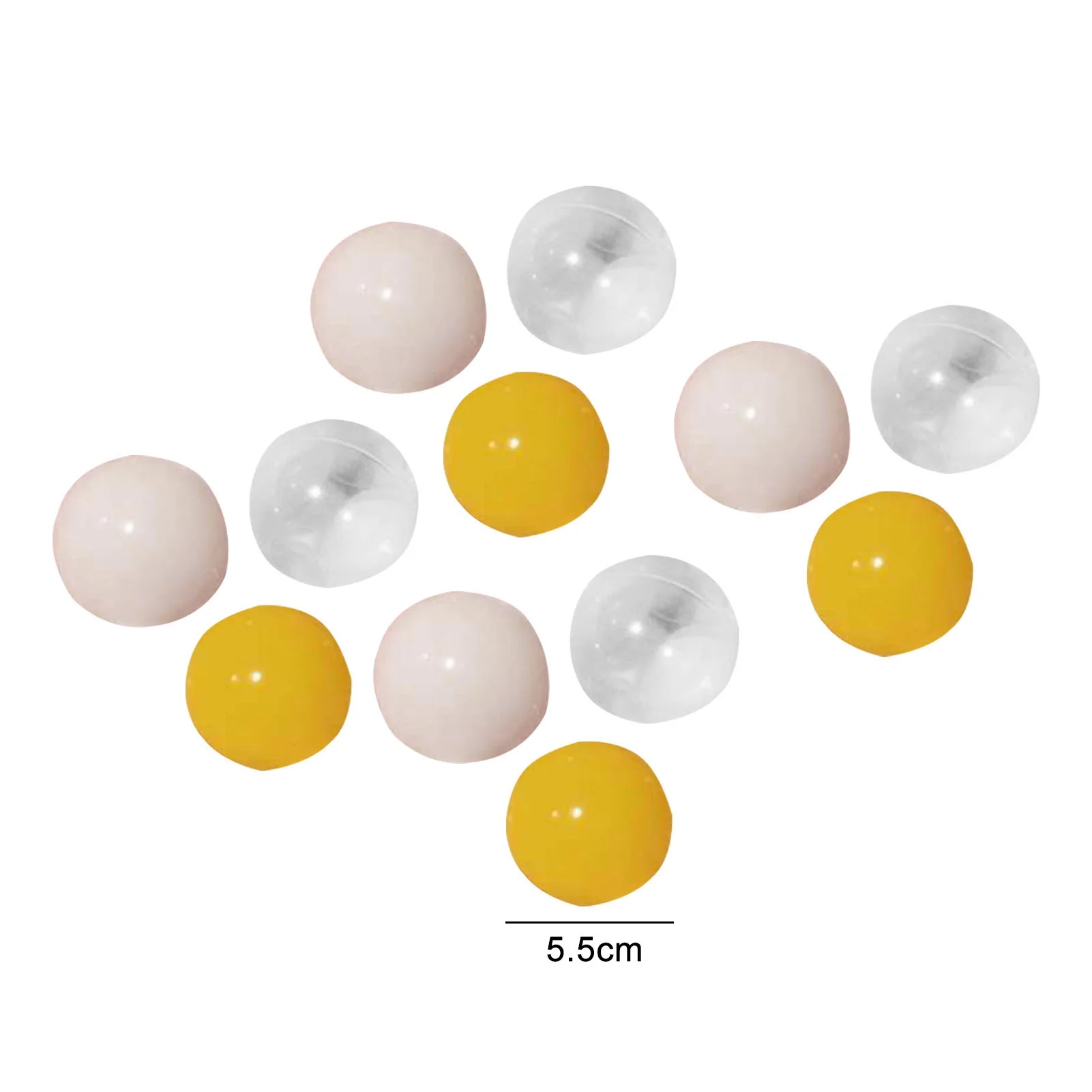 Skindy 100 Ball Pit Balls Crush Proof Plastic Ball Children’s Toy Bals Macaron Ocean Balls for Play Tent