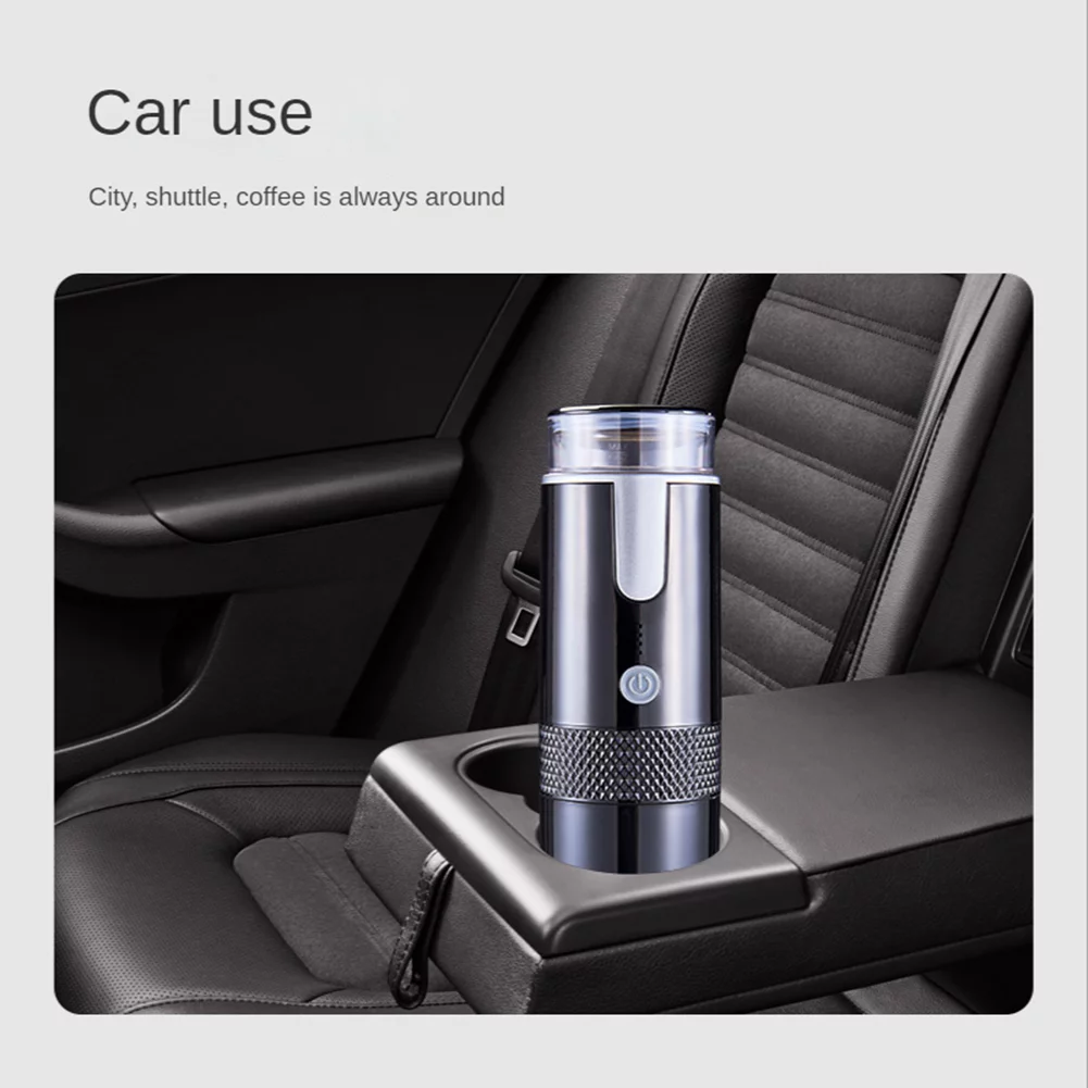 Portable Wireless Electric Coffee Machine Built-in Battery Rechargeable Outdoor Travel Car Home Automatic Coffee Maker