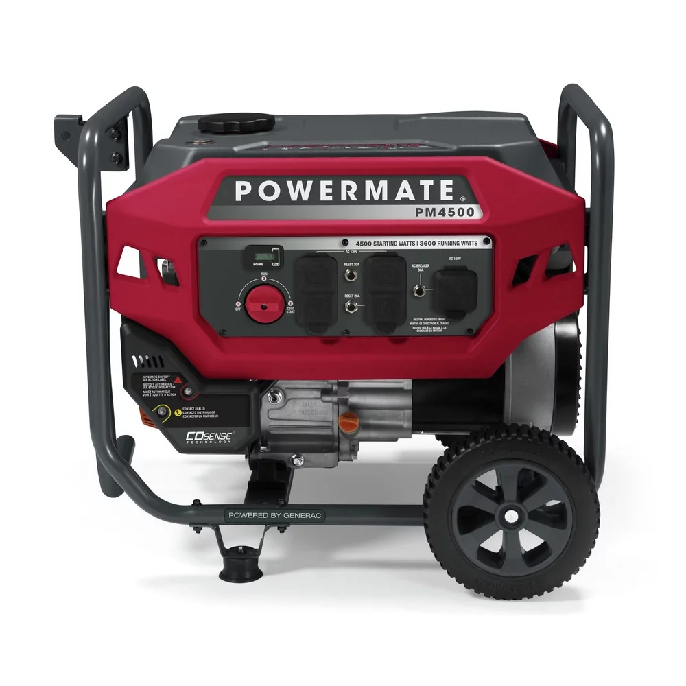 Generac P0081200 Powermate Portable Inverter Generator, 4500 Watts – Quantity 1