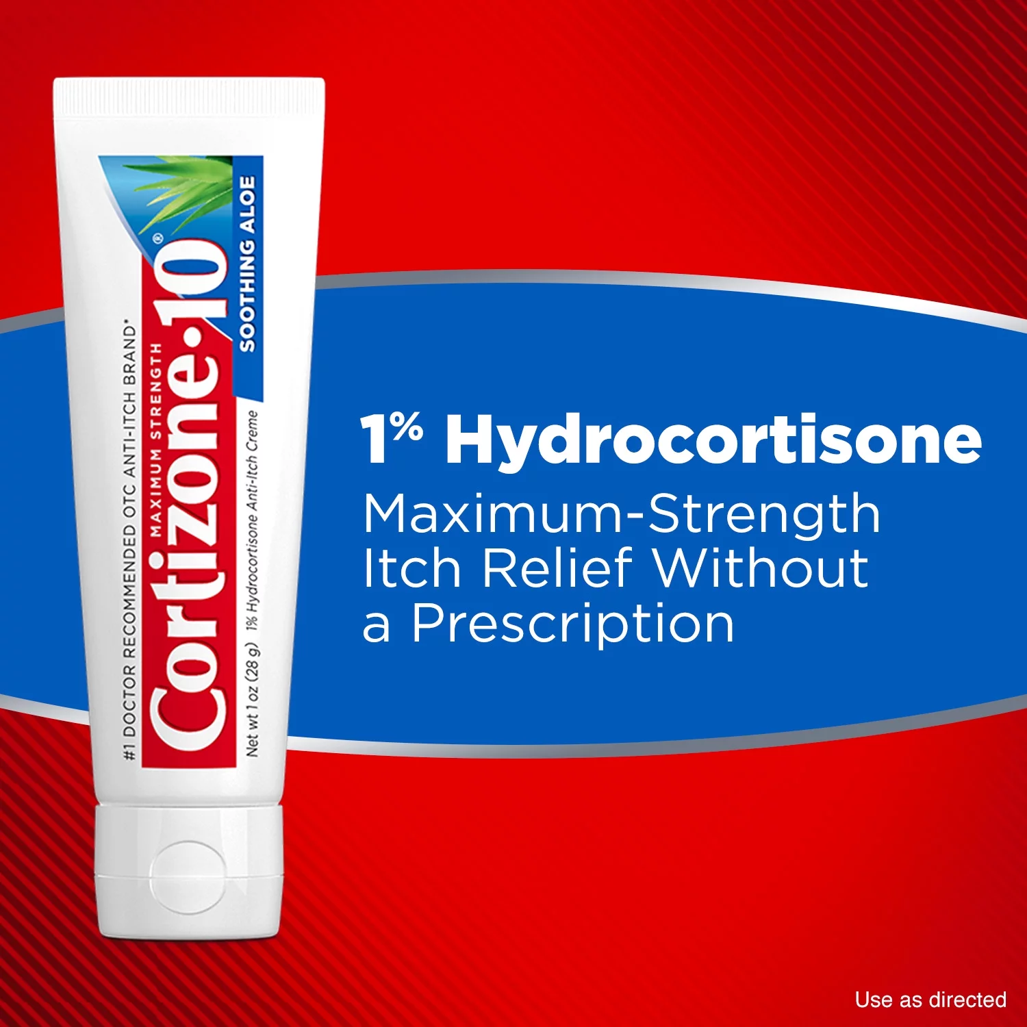 Cortizone-10 1% Hydrocortisone Anti Itch Cream for Eczema and Bug Bite Relief, Maximum Strength, 2 oz