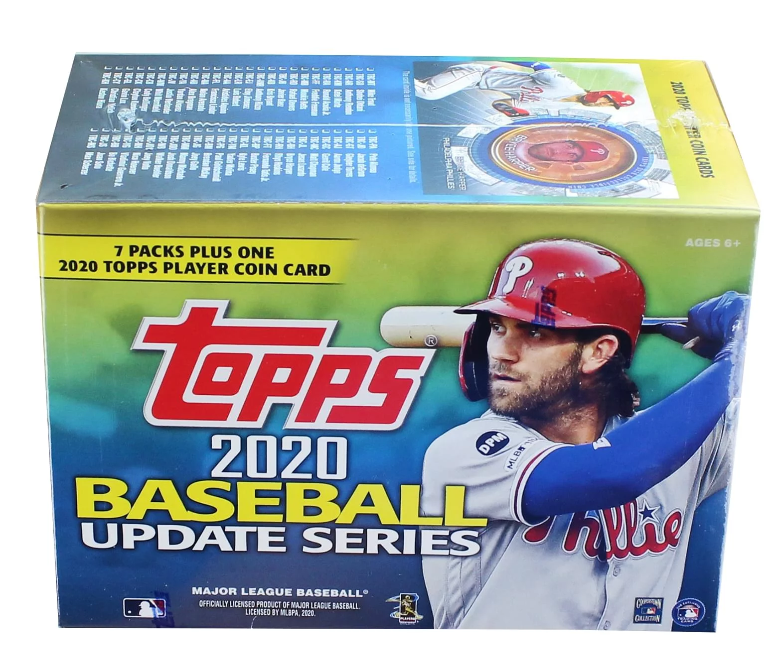 Topps 2020 Topps Baseball Update Series Value Box, 7 Packs Per Box – 14 Cards Per Pack