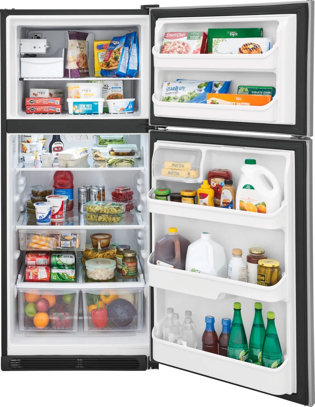 Frigidaire FRTD2021AS 20.5 Cu. Ft. Stainless Top Freezer Refrigerator