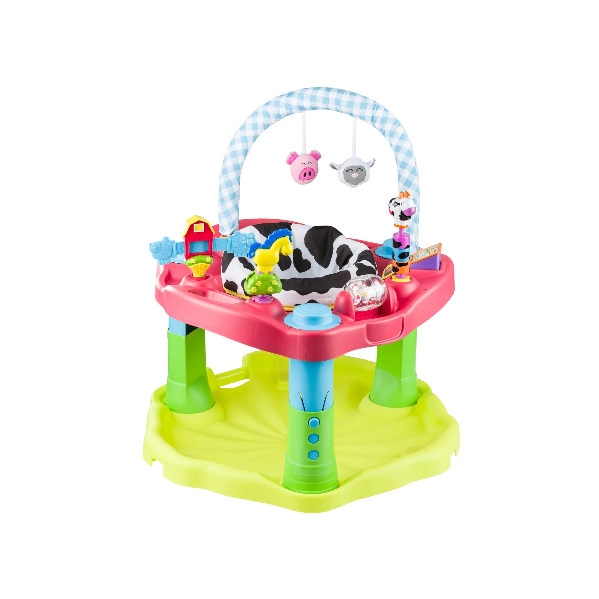 ExerSaucer Moovin’ & Groovin’ Bouncing Activity Saucer, Unisex