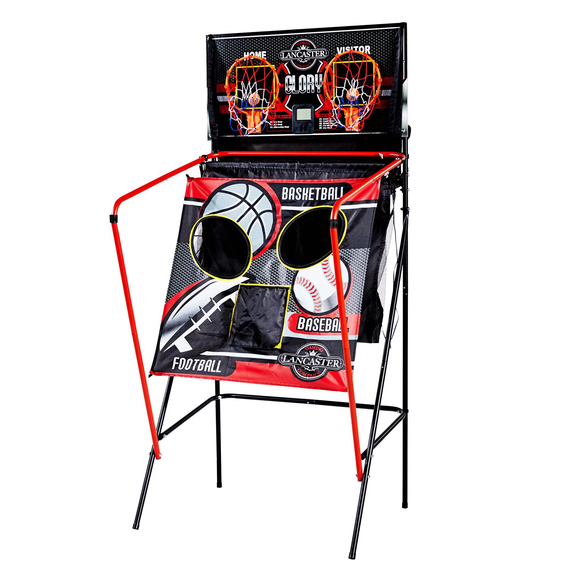 Lancaster 2 Player Electronic Scoreboard Arcade 3 in 1 Basketball Sports Game