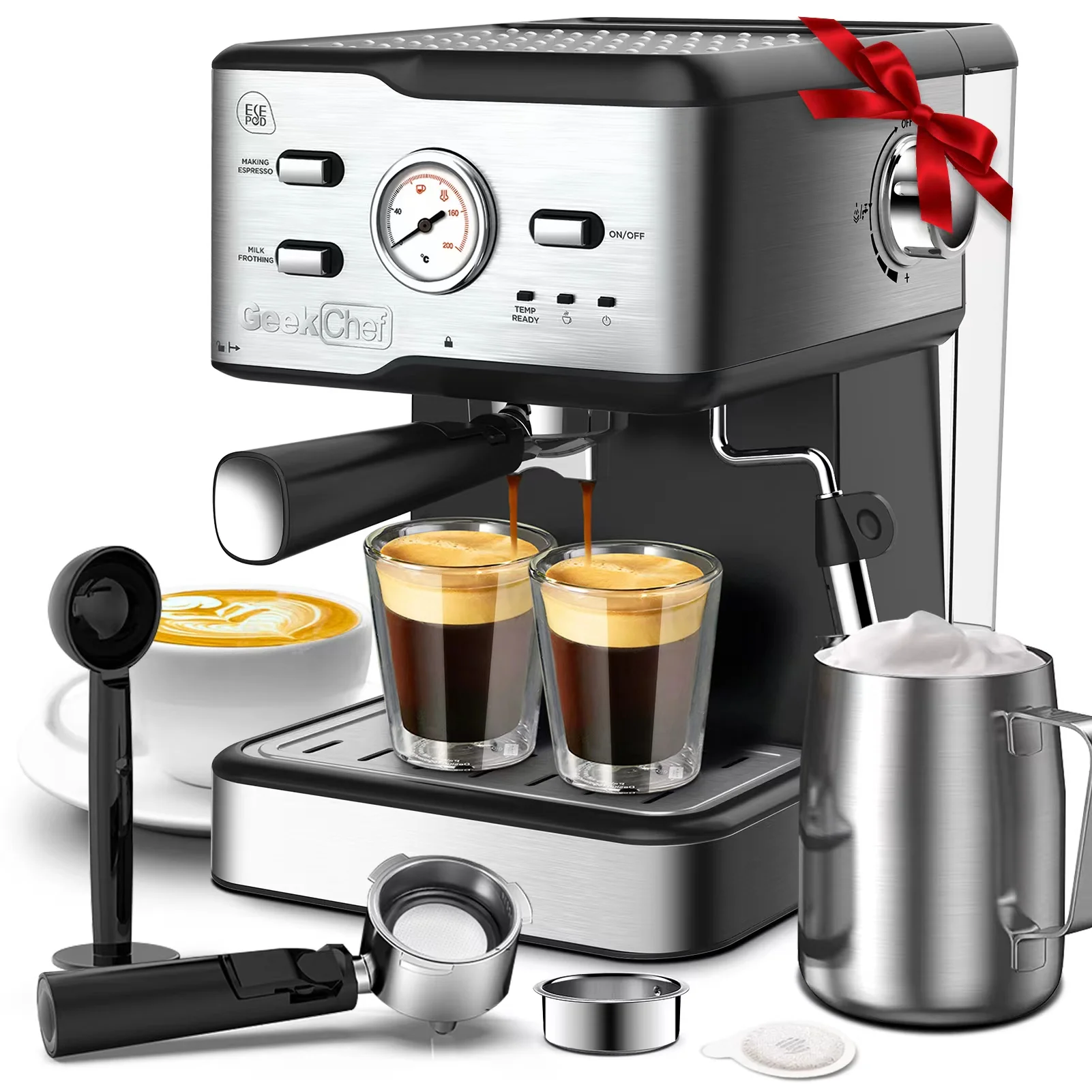 Geek Chef Coffee Espresso Machine