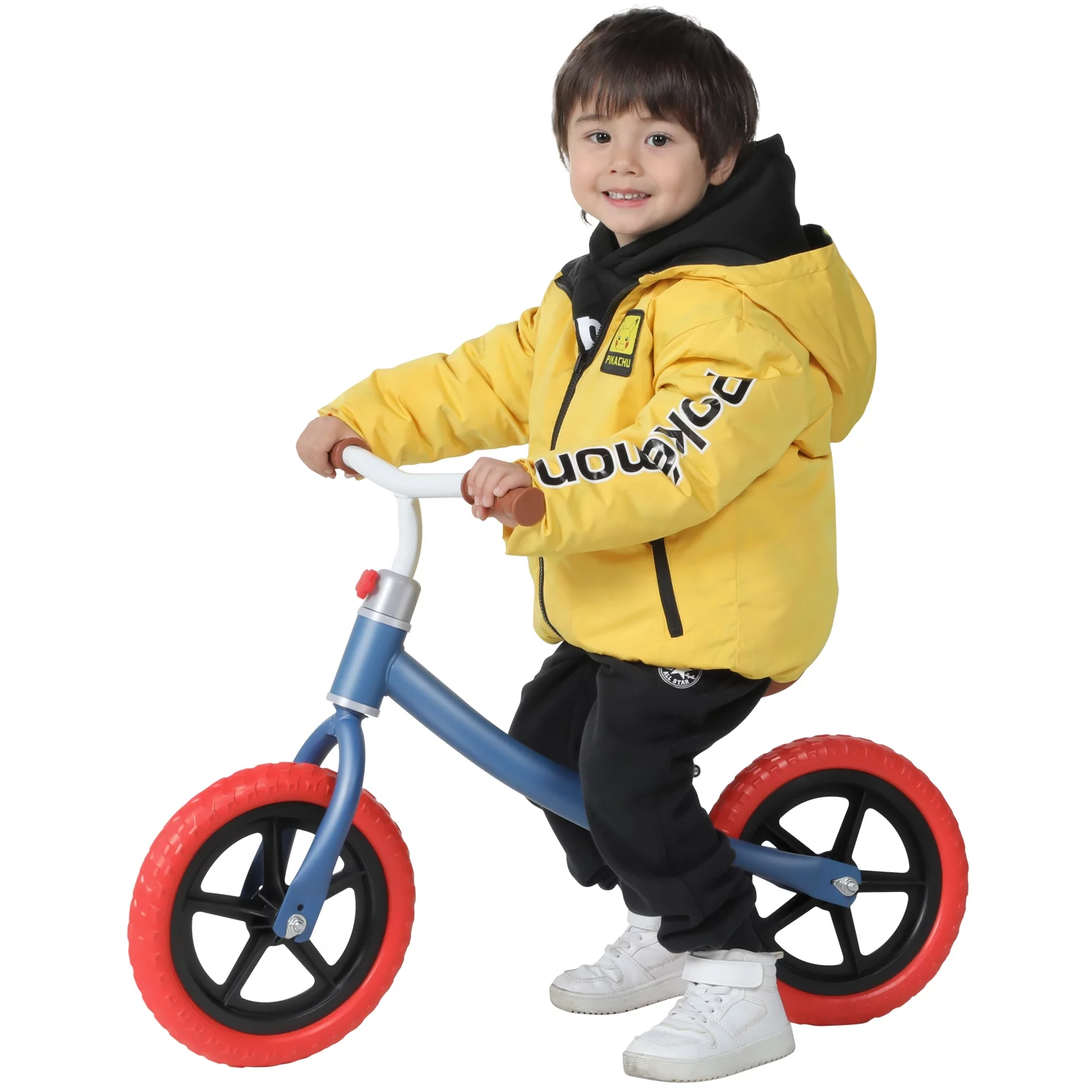 Kids Balance Bike,DFITO 11 inch Balance Bike lightweight, Adjustable Seat and PE Tires