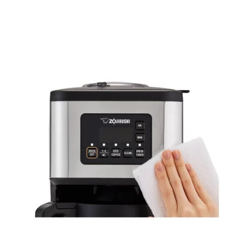 Zojirushi Dome Brew Programmable Coffee Maker (Stainless Black)