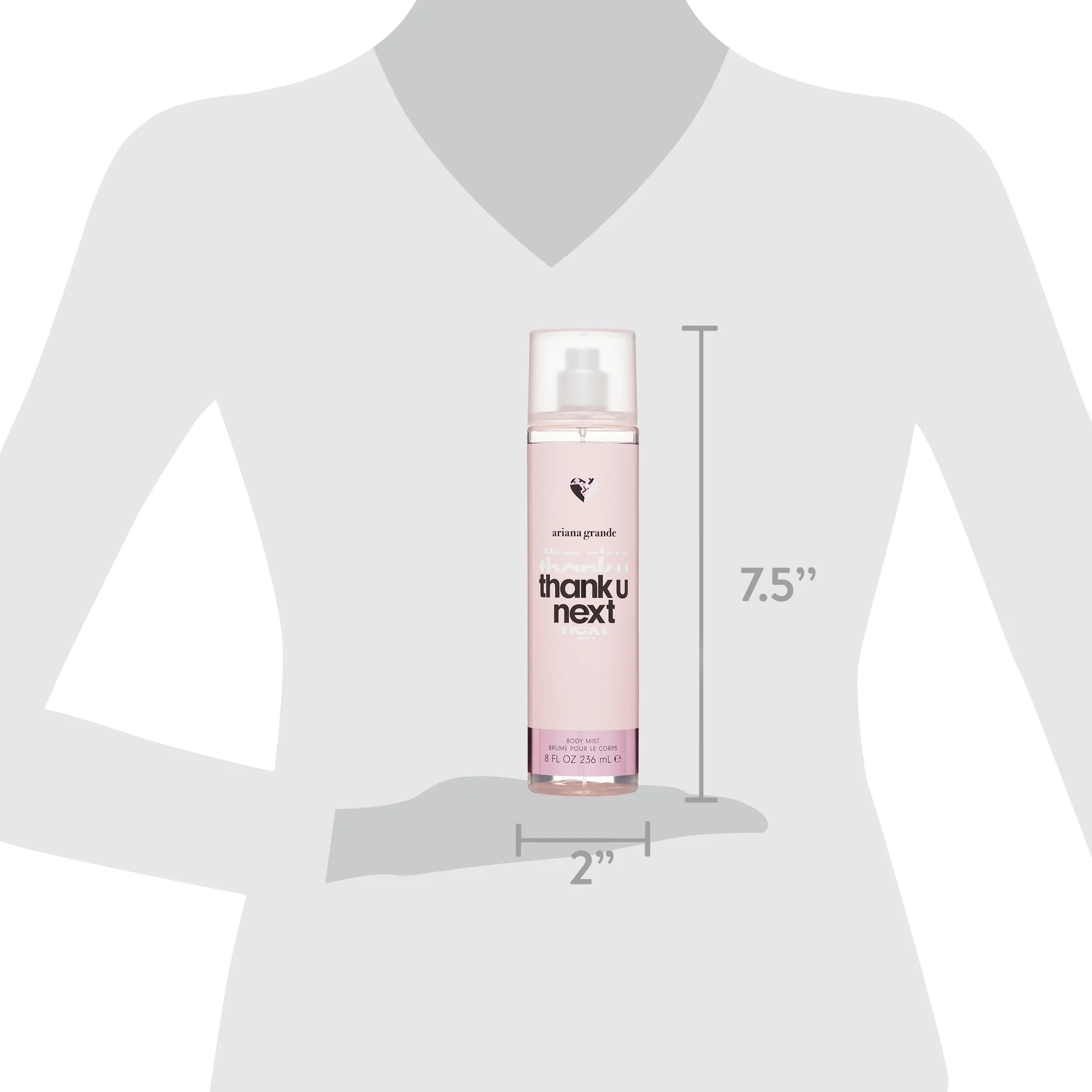 Ariana Grande Thank U Next Body Mist for Women, 8 oz