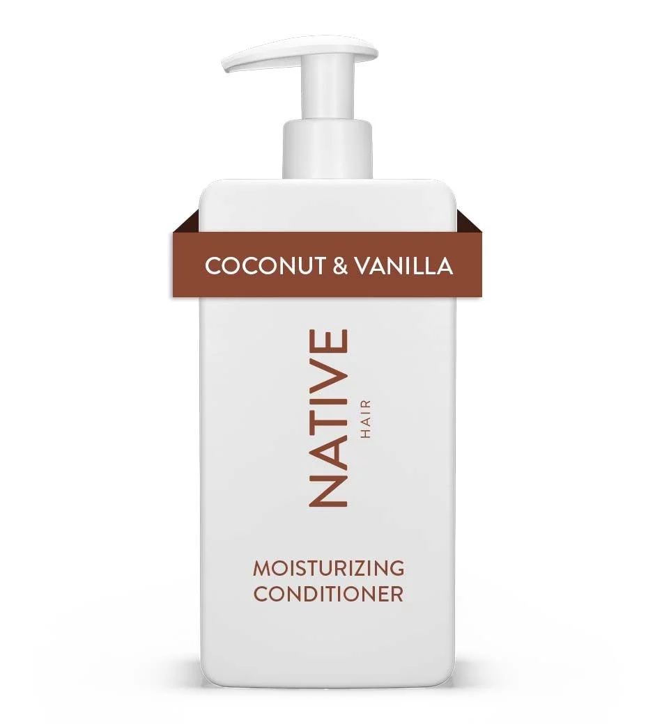 Native Moisturizing Conditioner, Coconut & Vanilla, Sulfate & Paraben Free, 16.5 oz