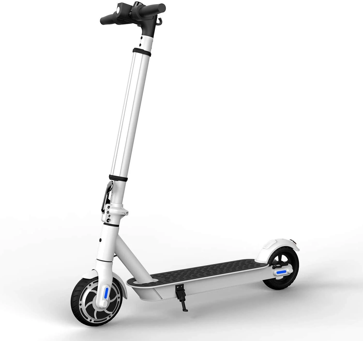 Hiboy S2 Lite Electric Scooters for Adults Teens 13 MPH & 10.6 Miles, 6.5″ Solid Tires Portable Folding Commuter Kick Scooter Black (Refurbished)