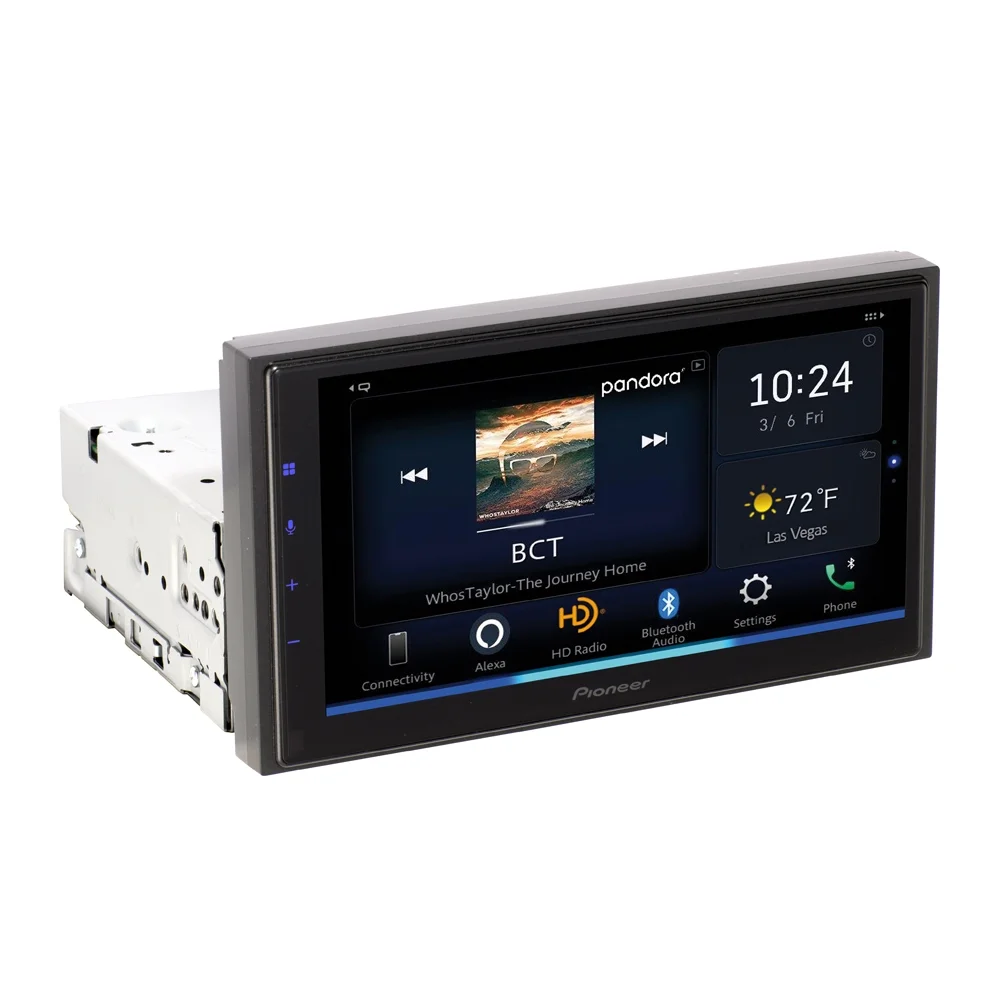 Restored Pioneer DMH-WC5700NEX 6.8 inch HD Modular Multimedia Receiver (Refurbished)