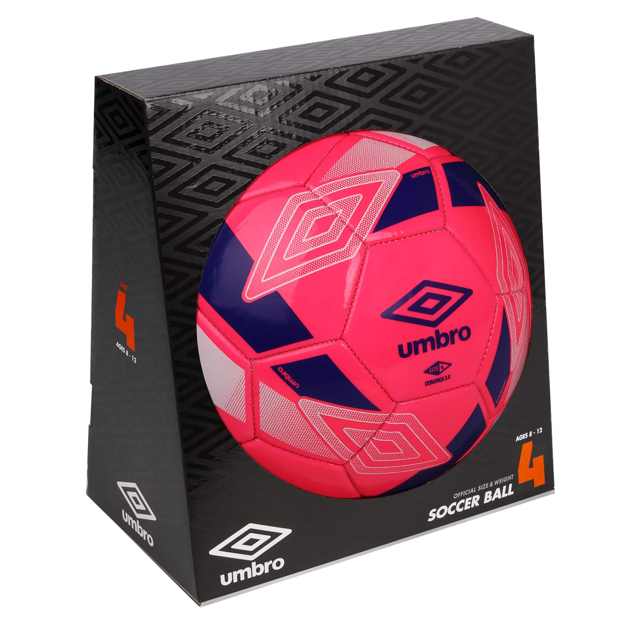 Umbro Ceramica 2.0 Size 5 Youth and Beginner Soccer Ball, Yellow