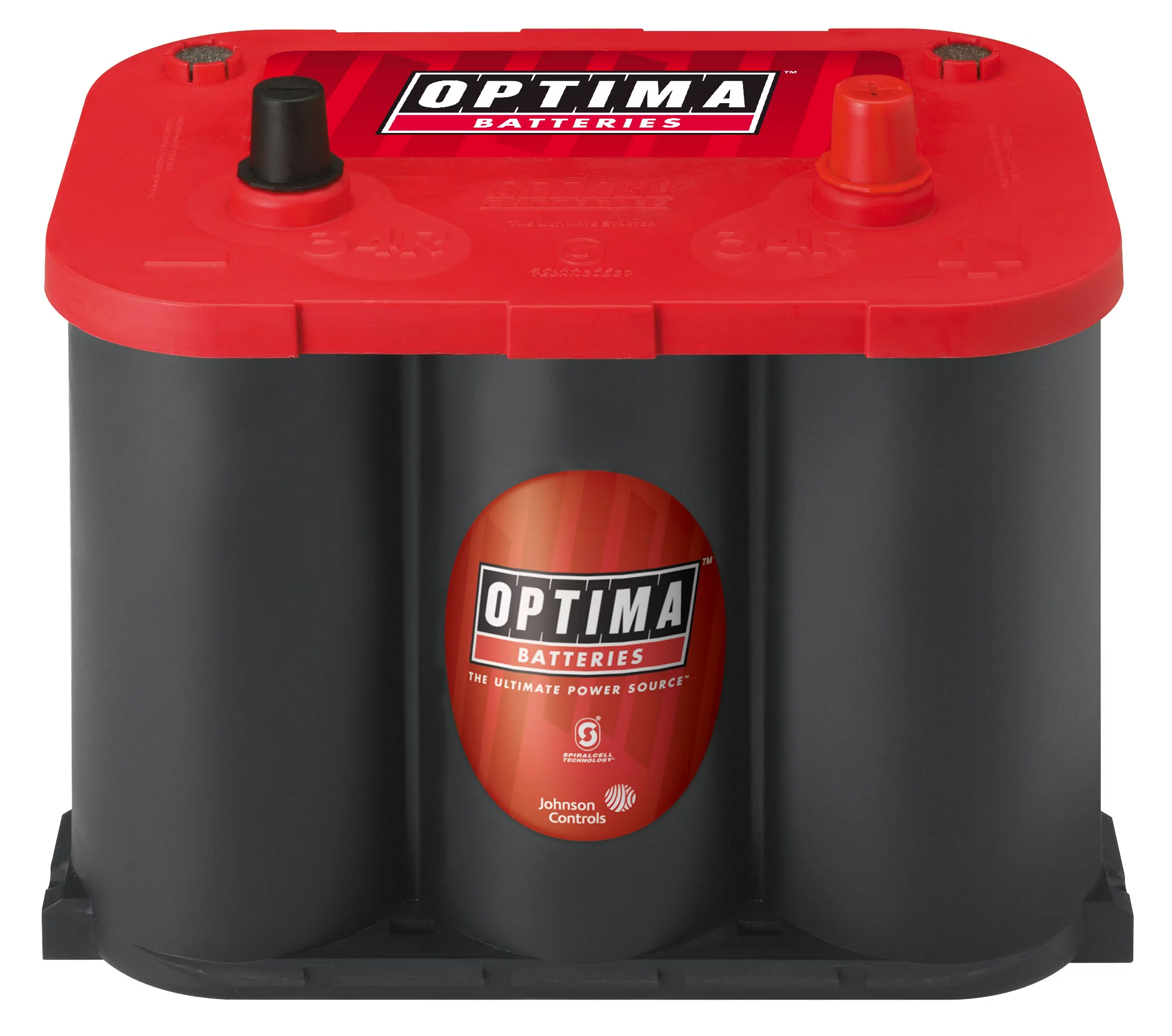 OPTIMA RedTop AGM Spiralcell Automotive Starting Battery, Group Size 34R, 12 Volt 800 CCA