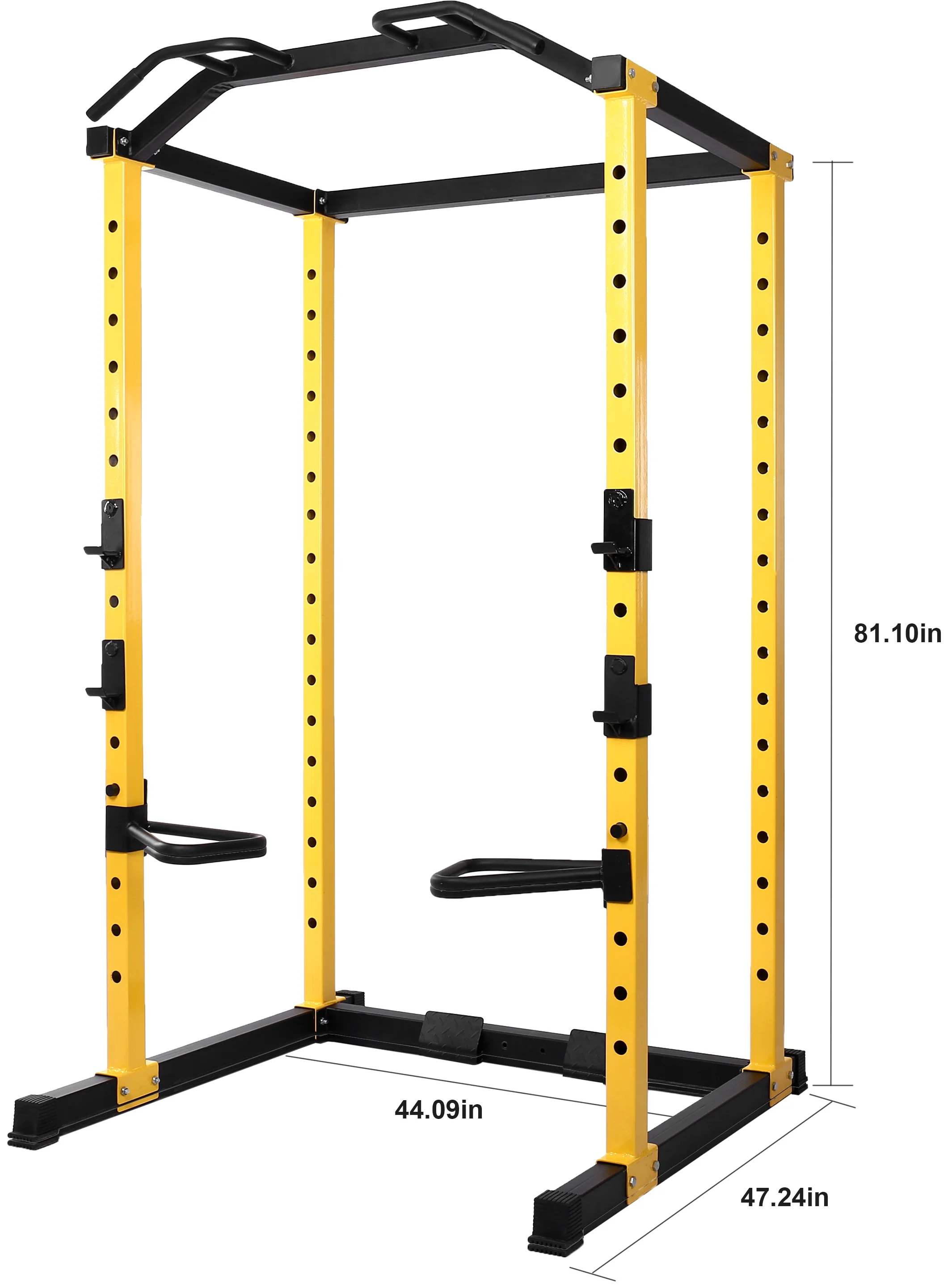 BalanceFrom T-Bar Row Platform for 2″ or 2.5″ Power Cages ?C Full 360?? Swivel & Easy to Install ?C Fits 1?? Standard and 2?? Olympic Bars