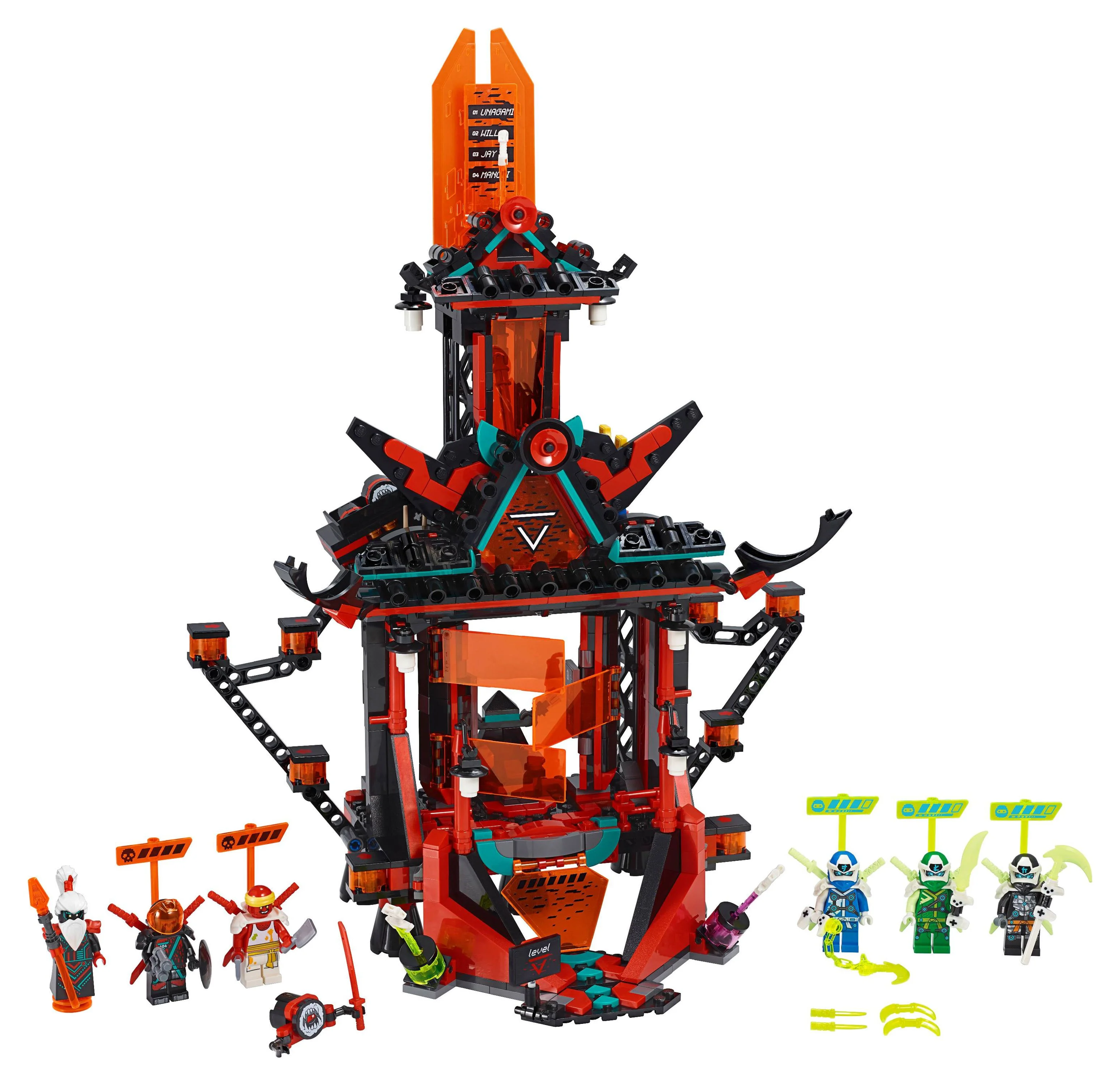 LEGO NINJAGO Empire Temple of Madness 71712 Ninja Building Kit (810 Pieces)