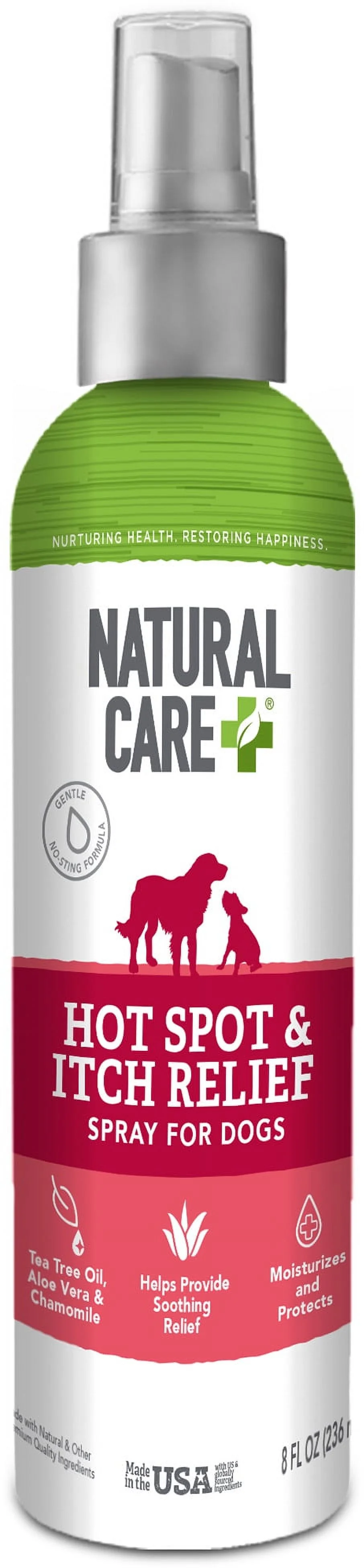 Natural Care Hot Spot & Itch Relief Spray for Dogs -8oz.