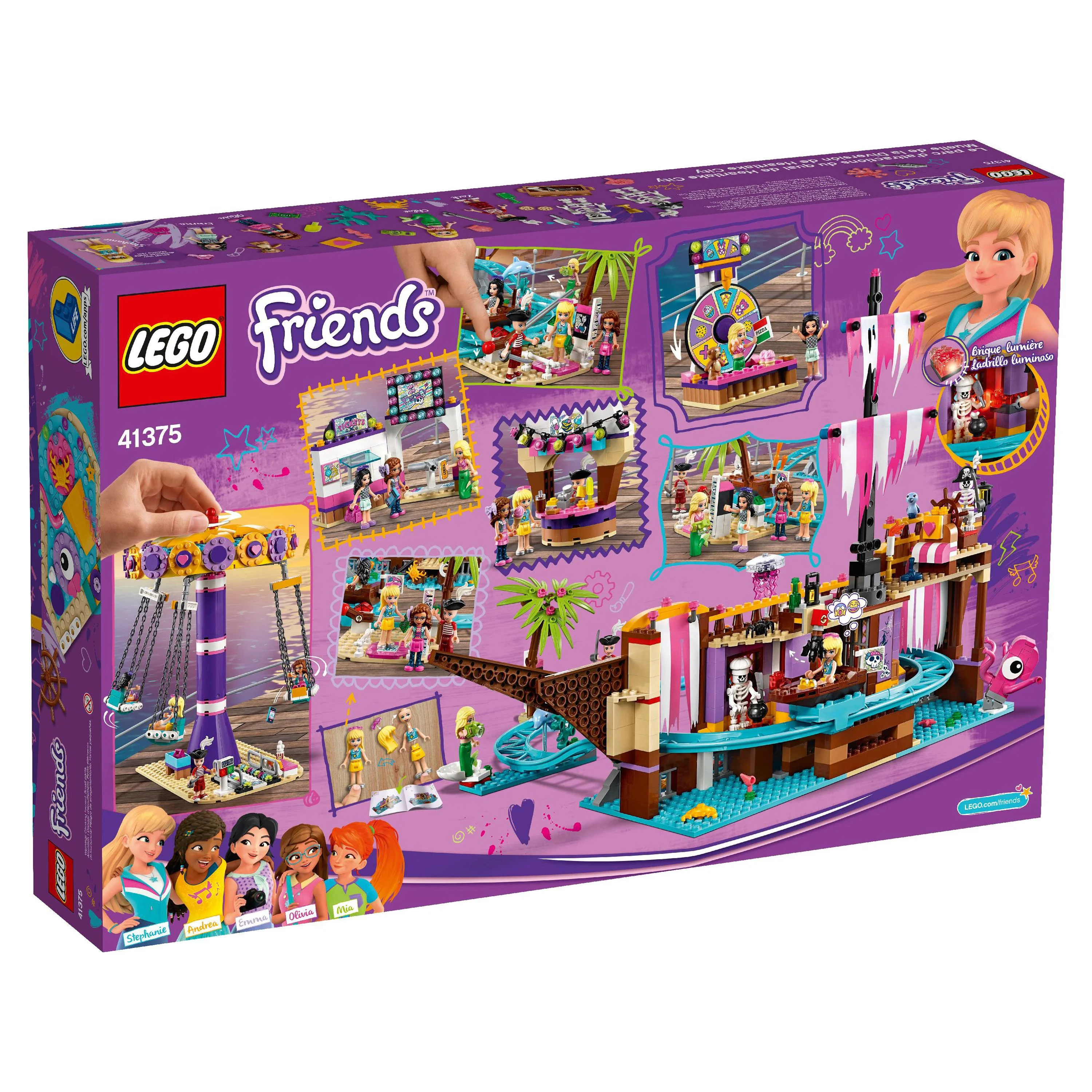 LEGO Friends Heartlake City Amusement Pier 41375 Building Kit