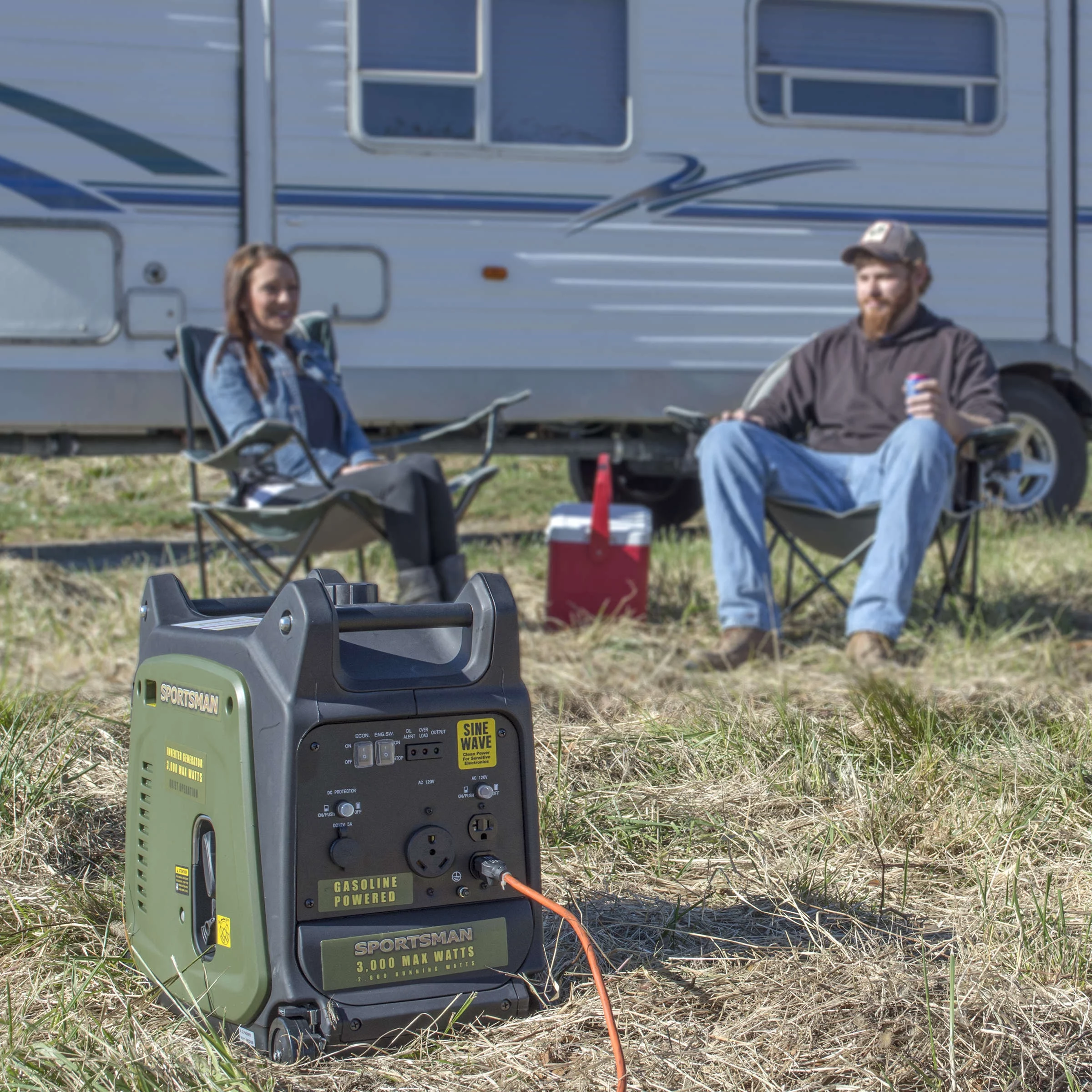 Buffalo Tools GEN3500I Sportsman Series 3500 Watt Inverter Gasoline Powered Generator