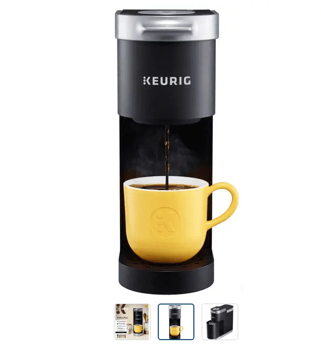 Keurig K-Mini Plus Single Serve K-Cup Pod Coffee Maker – Matte Black