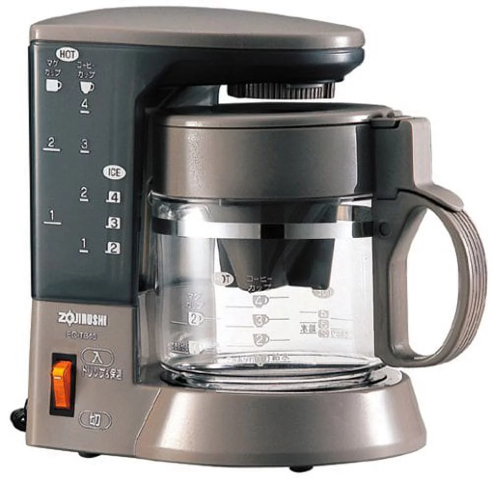 ZOJIRUSHI Coffee Maker [Approx. 1 to 4 Cups] Herb Brown EC-TB40-TD, Coffee maker, 4 cups