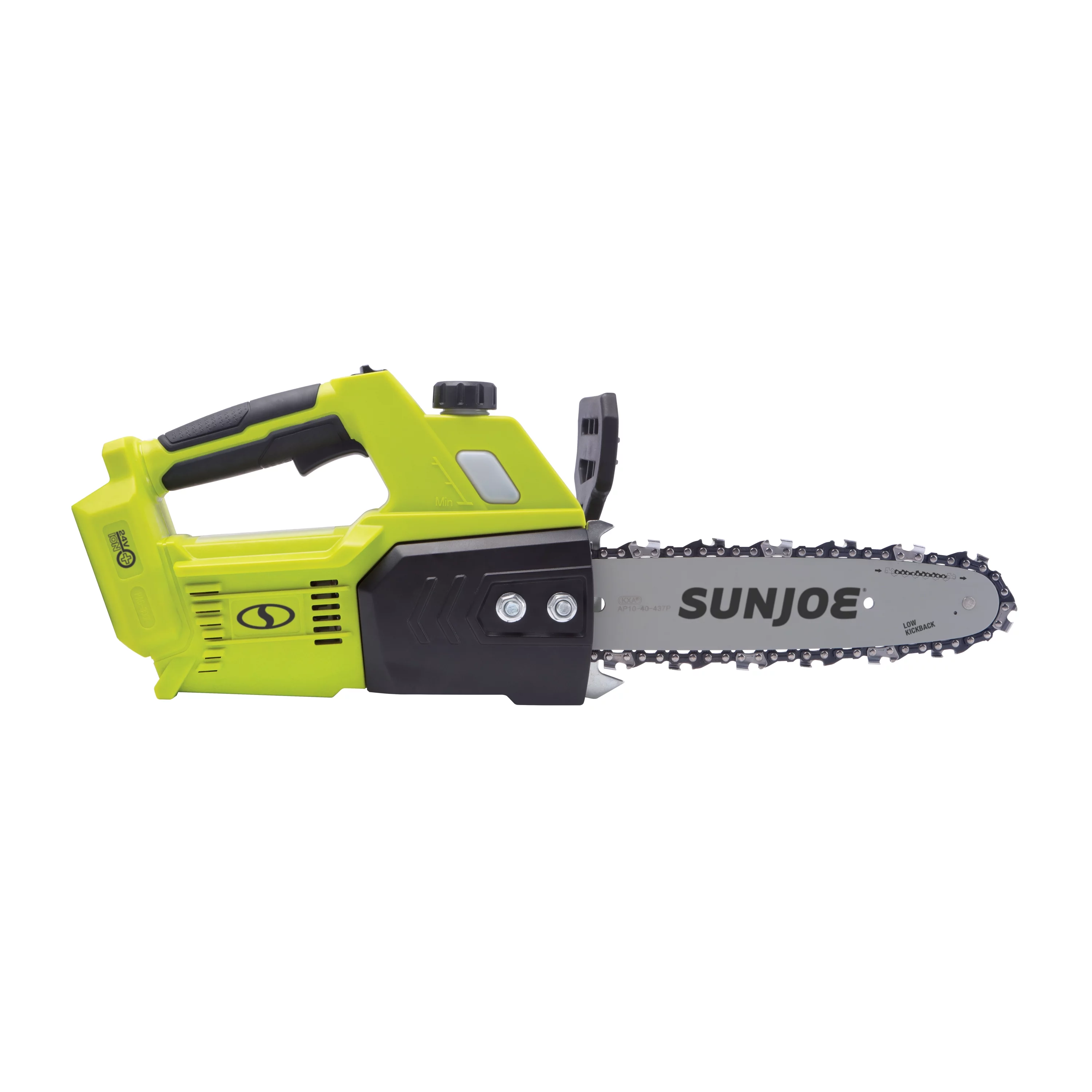 Sun Joe 24V Cordless 10-inch Chainsaw, 4.0-Ah Battery & Charger