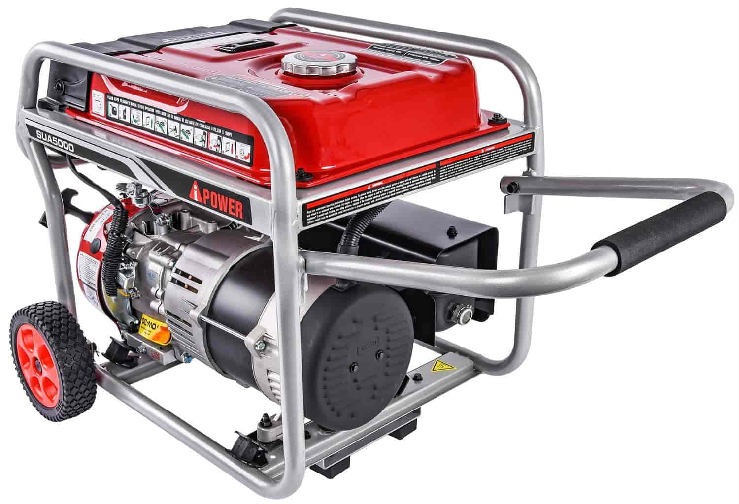 JEGS 86065 Portable Generator 5000 Starting Watts 4250 Running Watts 9 Hr. Run Time