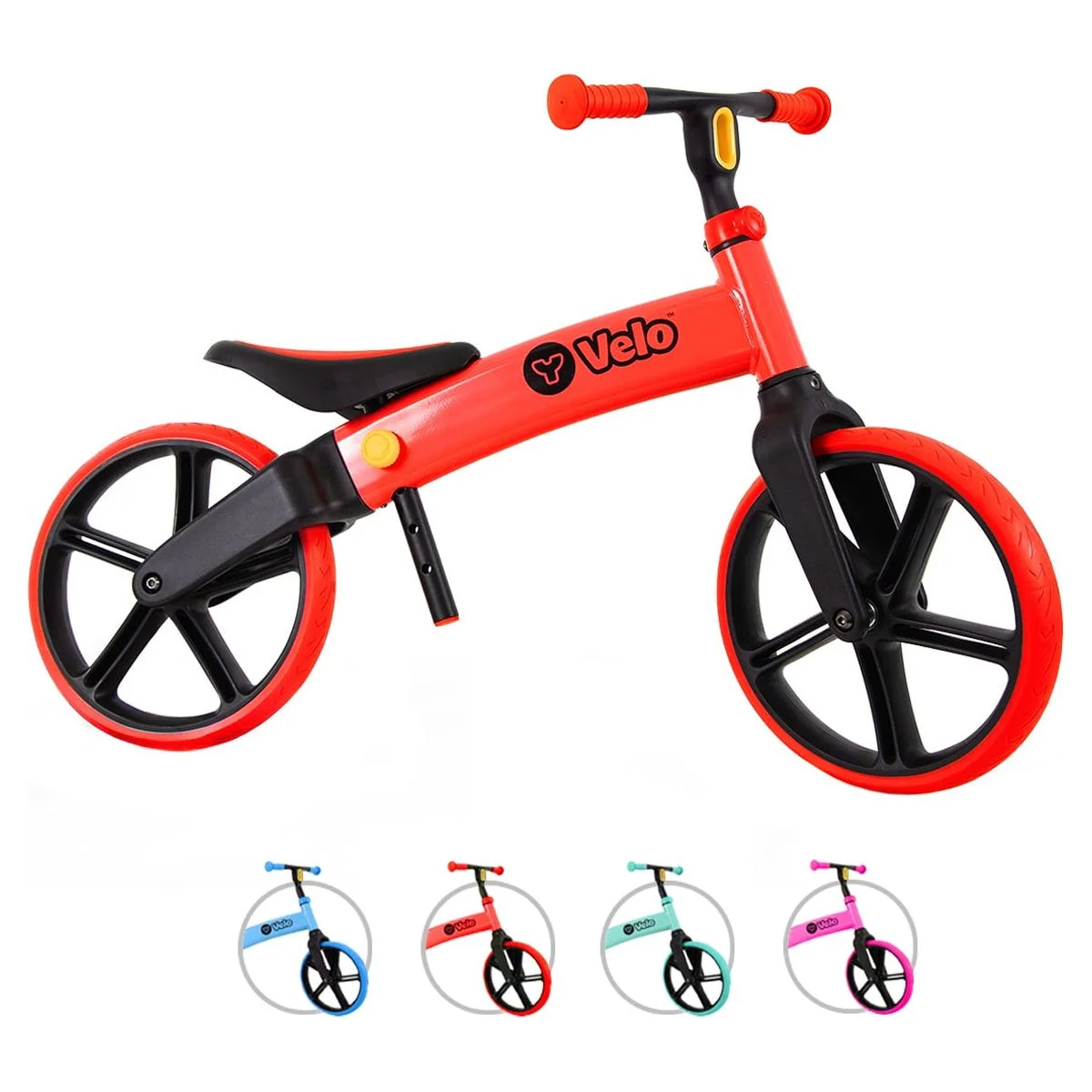 Yvolution Y Velo Balance Bike |12″ No-Pedal Ages 3,4,5 Years (Blue) Unisex