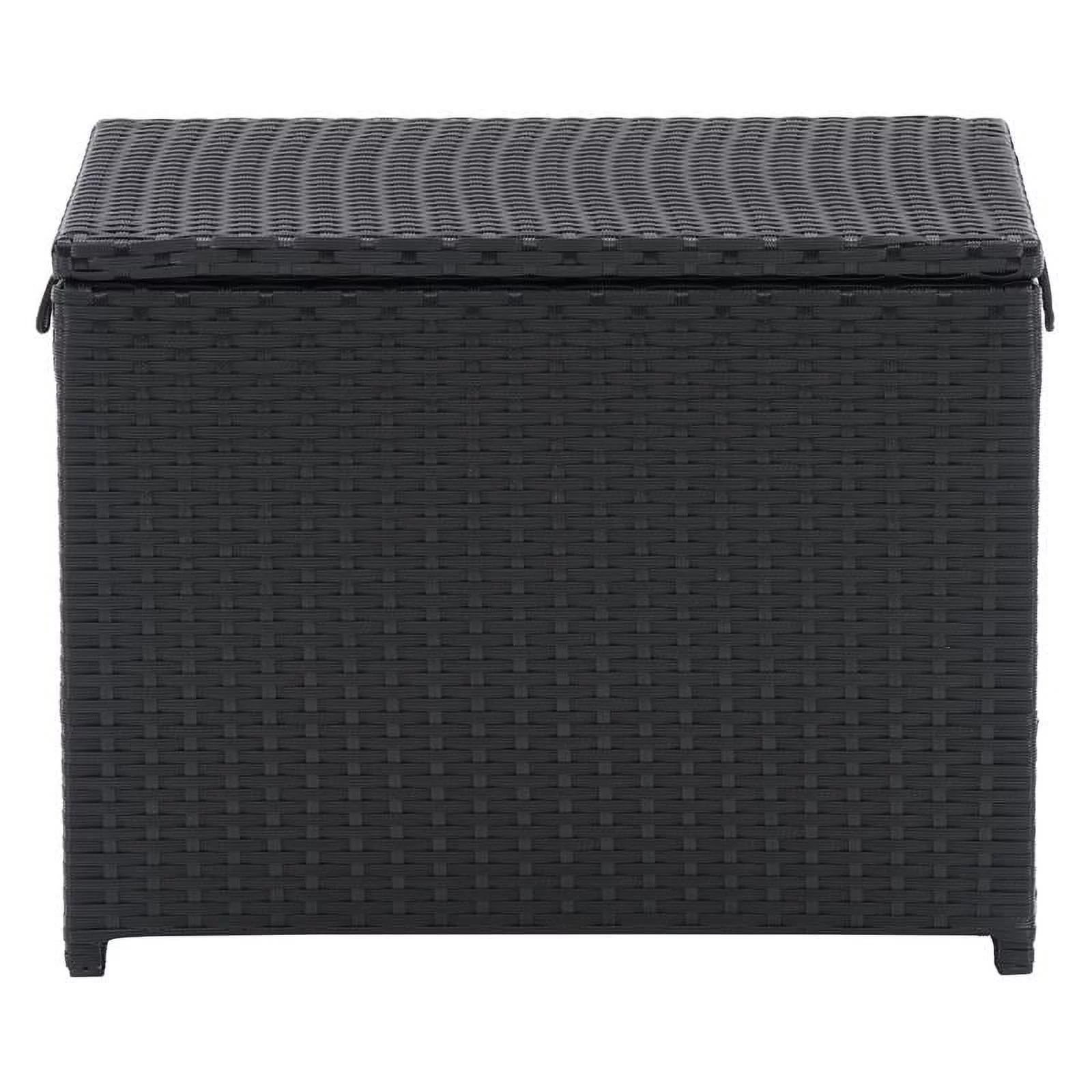 CorLiving Parksville Black Wicker / Rattan Insulated Cooler Table