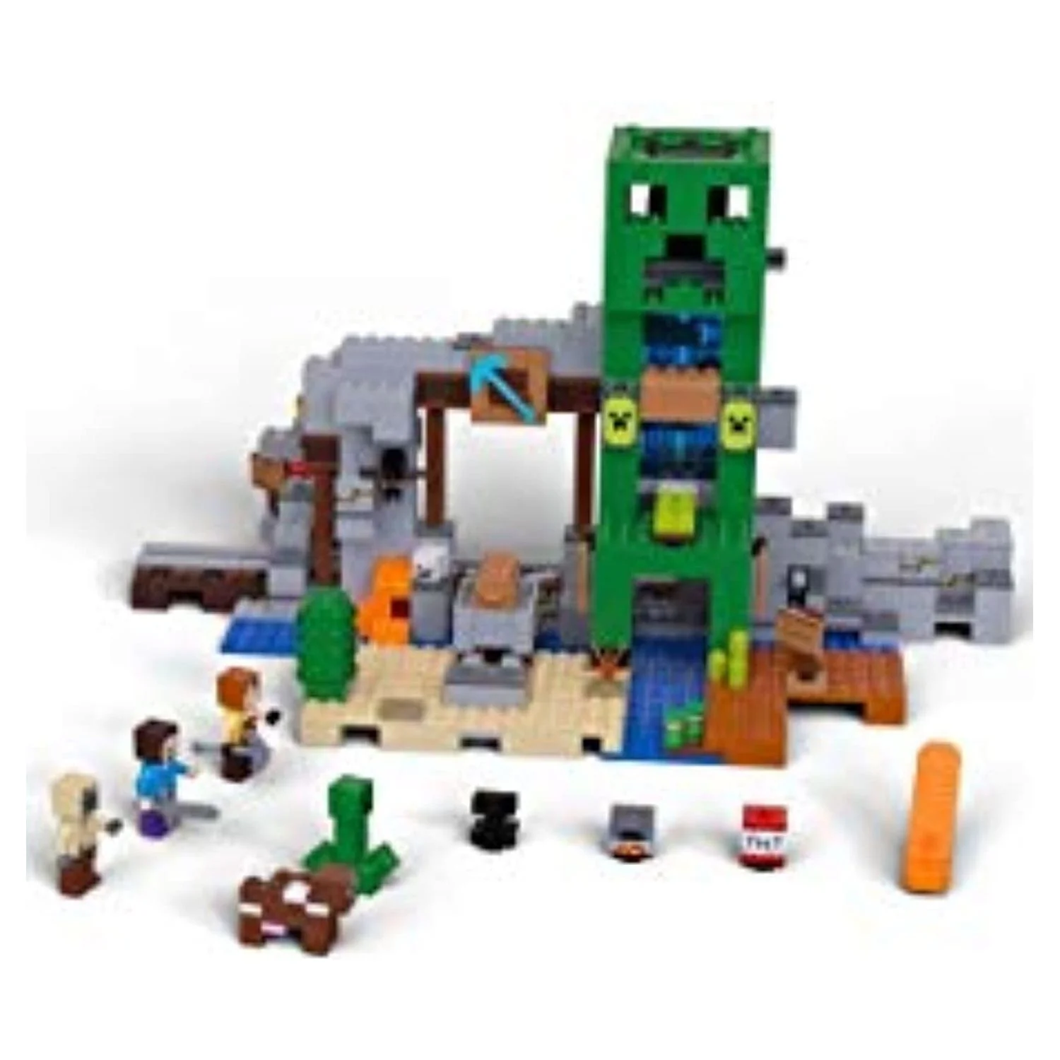 LEGO Minecraft The Creeper Mine 21155 Building Kit (834 Pieces)