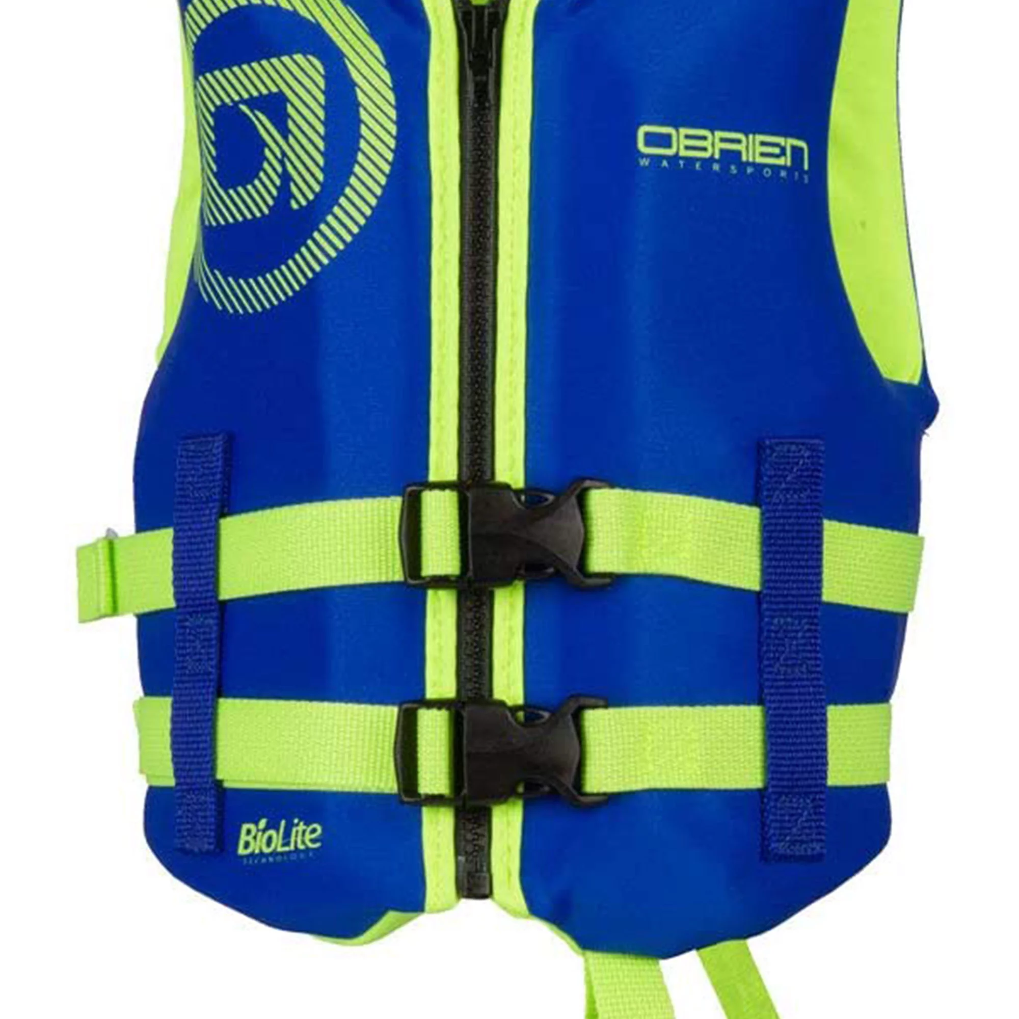 O’Brien Traditional Neoprene Life Jacket for Small Children 33-55 Lbs, Blue