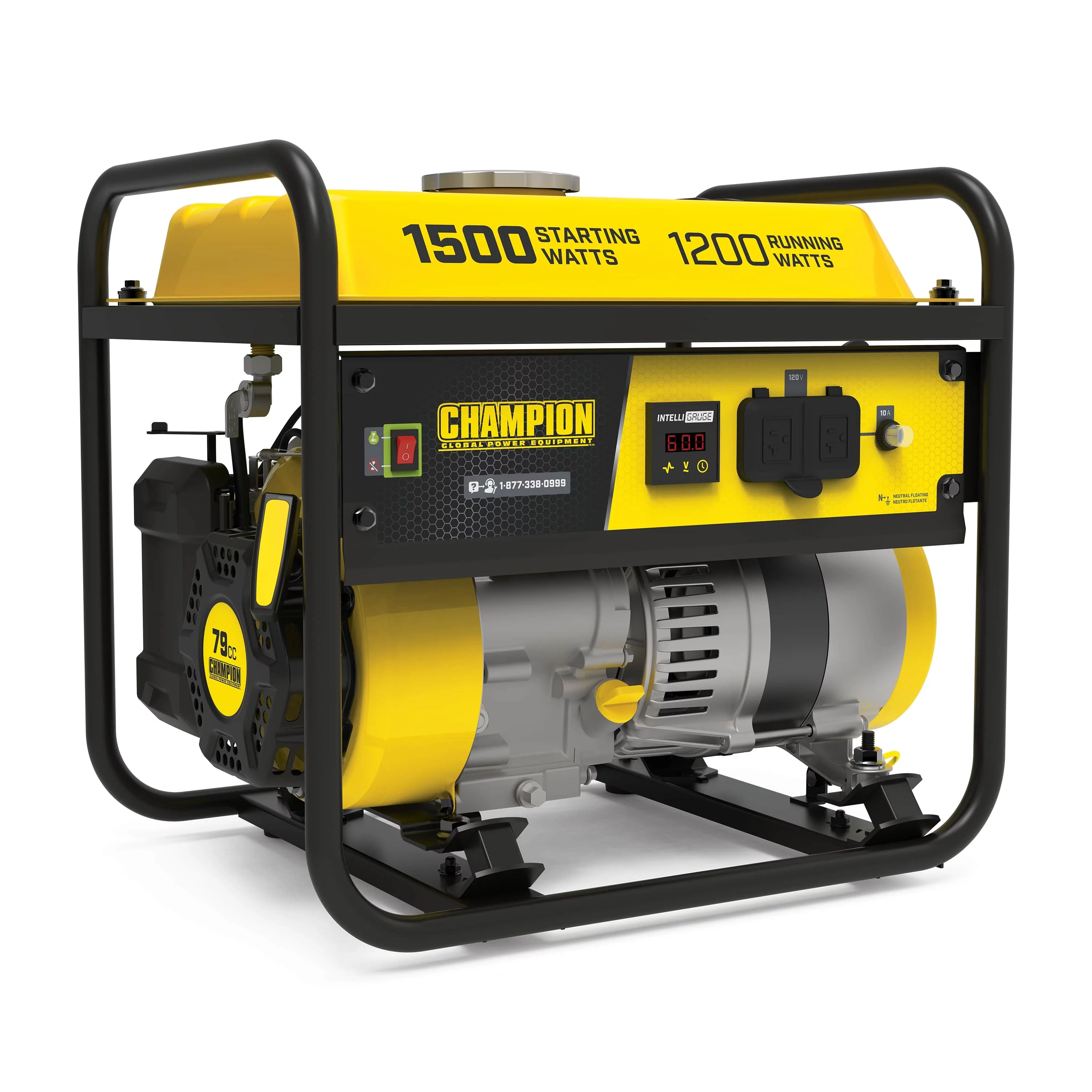 Champion Power Equipment 1500/1200 Watt Portable Generator