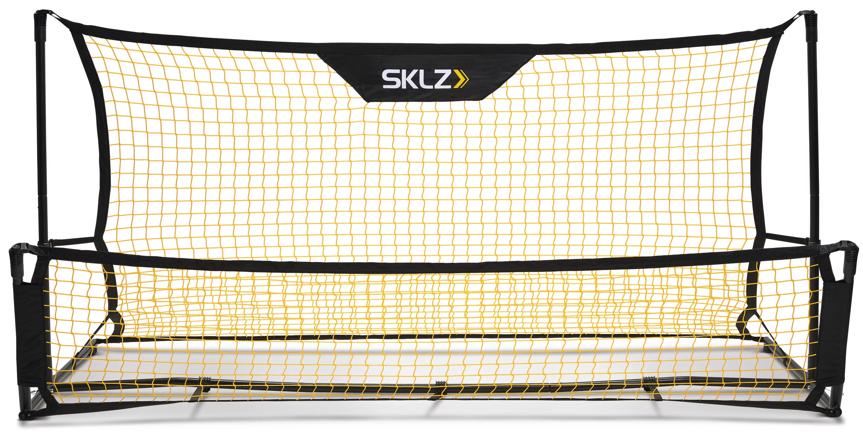 SKLZ Quickster Soccer Goal, Two-Sided Trainer and Rebounder 6′ x 4′