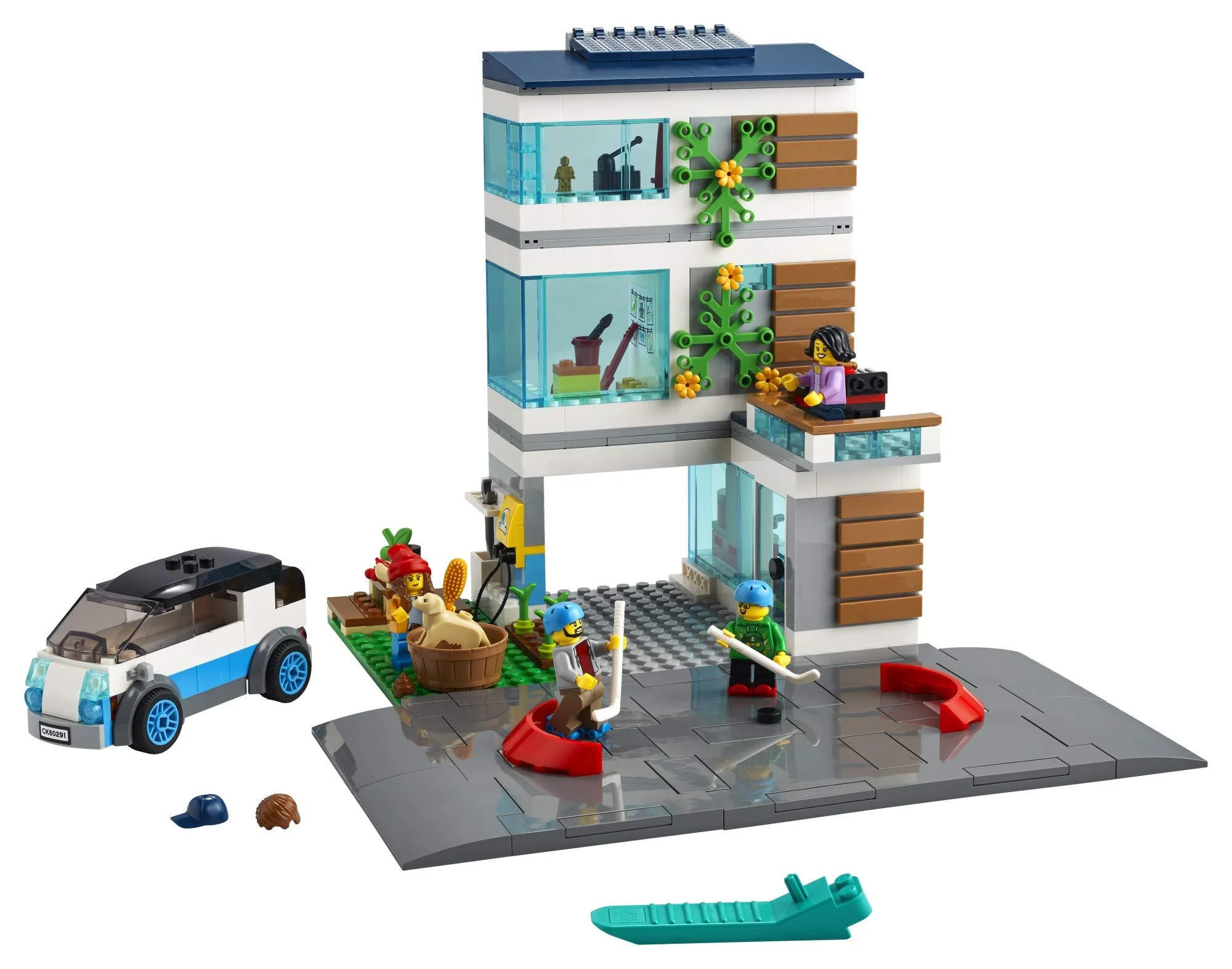 LEGO Family House 60291 Building Set (388 Pieces)