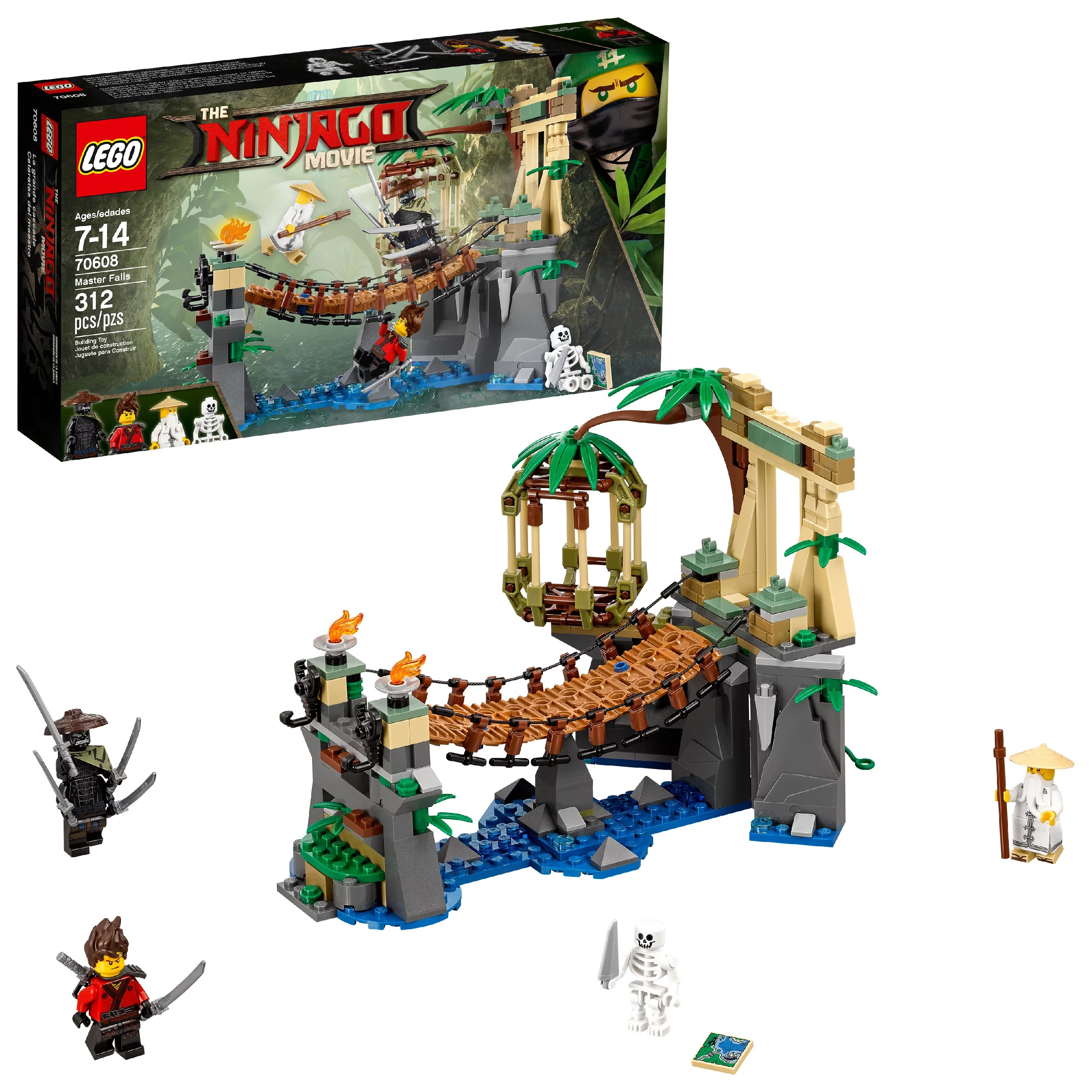 LEGO Ninjago Movie Master Falls 70608 (312 Pieces)