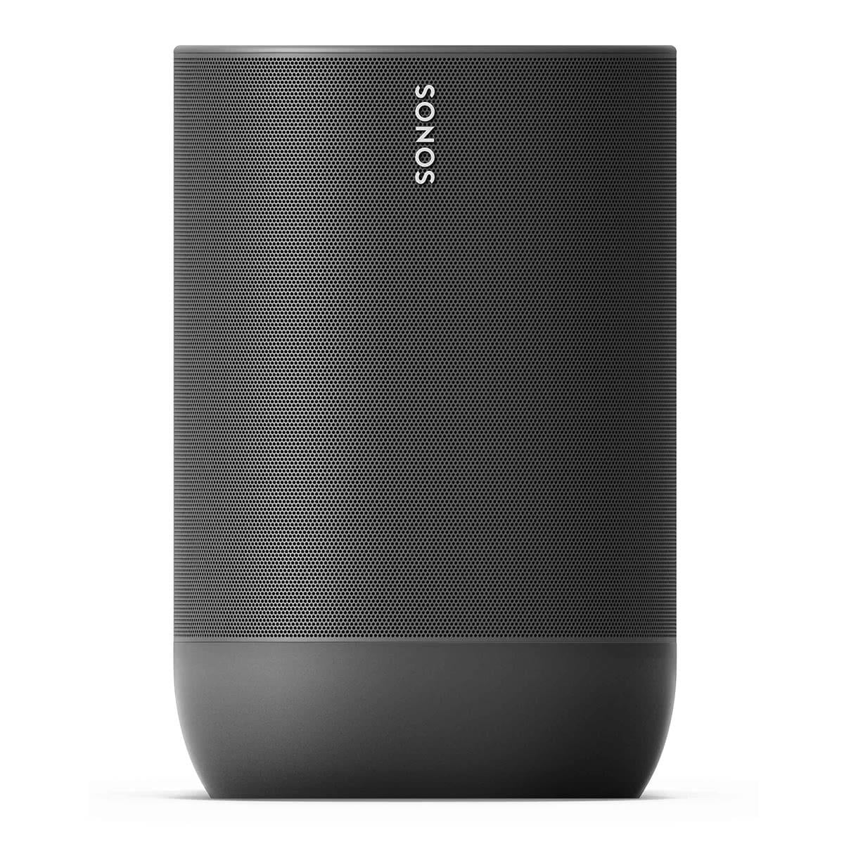 Sonos Move Portable Smart Battery-Powered Speaker with Bluetooth and Wi-Fi (Black)