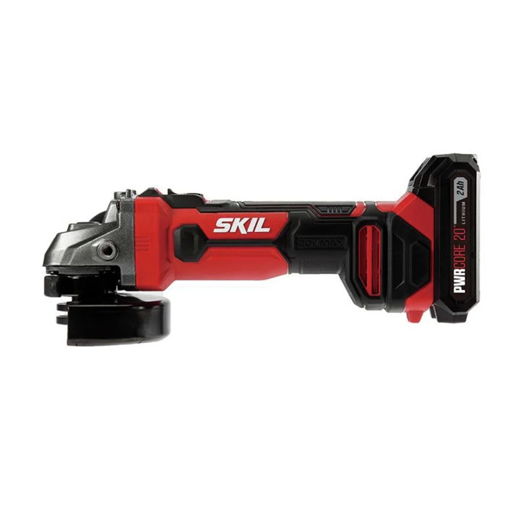 SKIL Power Core 20 20V 4-1/2-Inch Cordless Angle Grinder AG290202