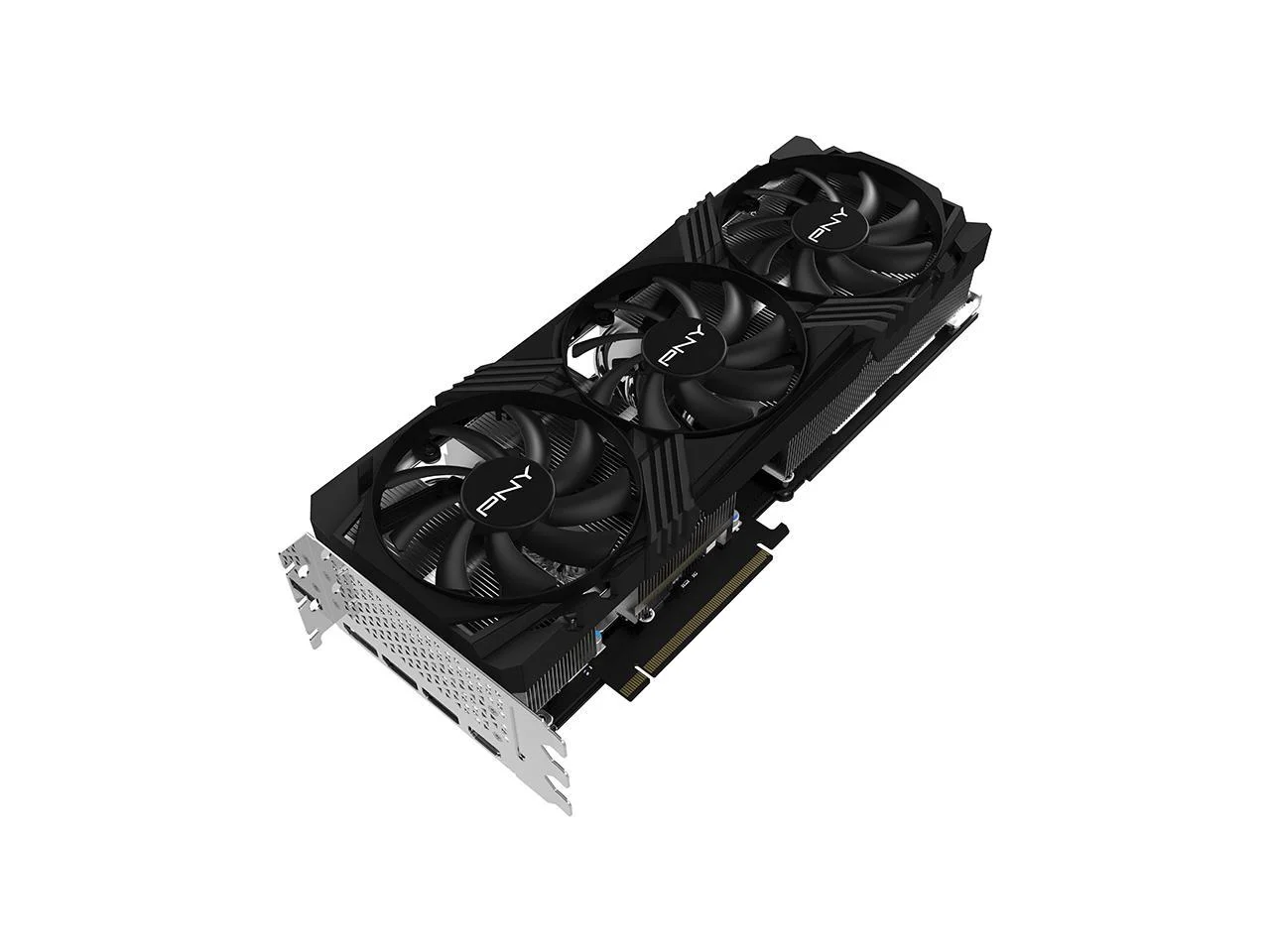 PNY GeForce RTX 4070 Ti SUPER 16GB VERTO Overclocked Triple Fan DLSS 3 Graphics Card – VCG4070TS16TFXPB1-O