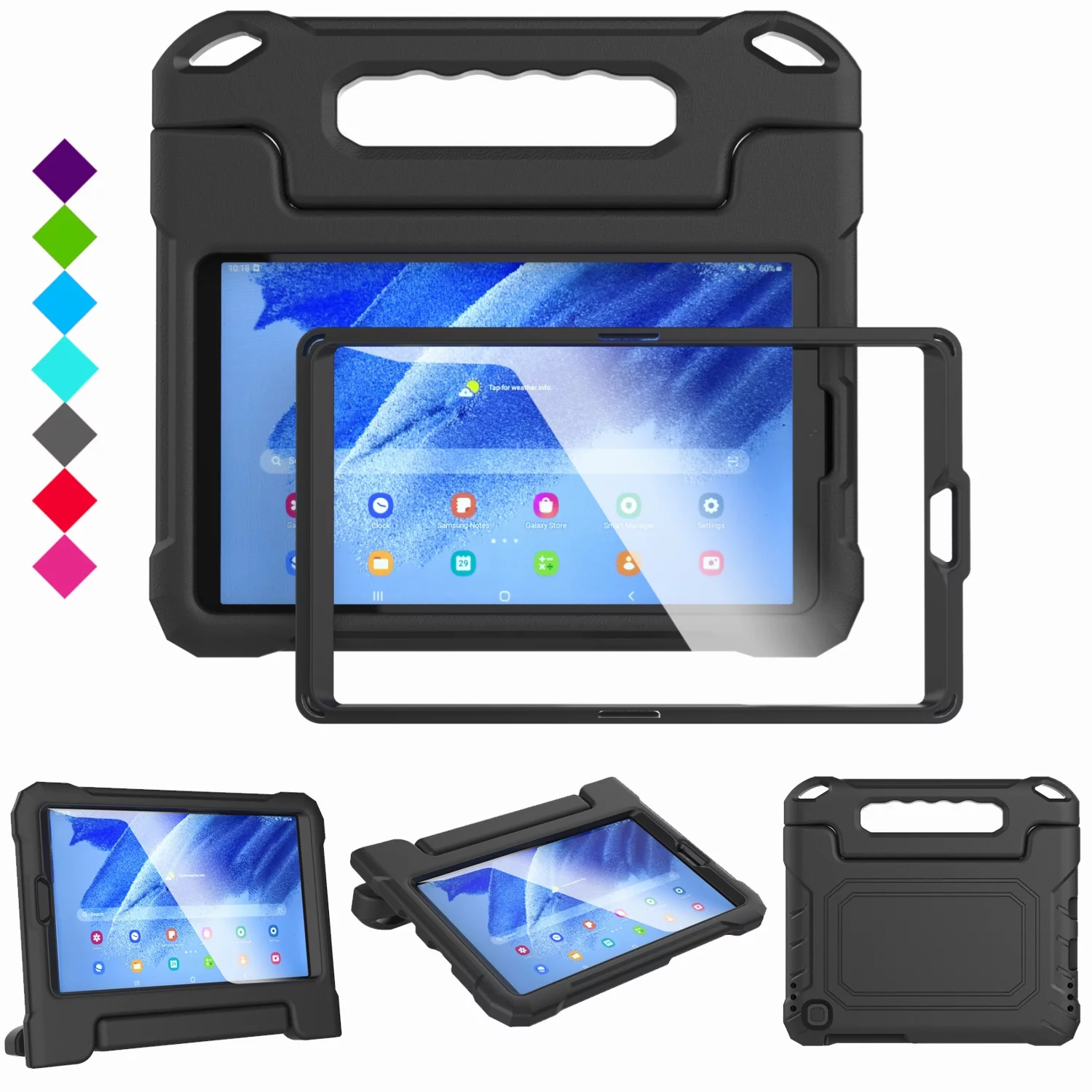 Kids Case for Samsung Galaxy Tab A7 lite 8.7-inch 2021 SM-T220/T225/T227, Galaxy Tab A7 Lite 8.7 Case – Shockproof Protection Case with Built-in Screen Protector Stand Tablet Cover