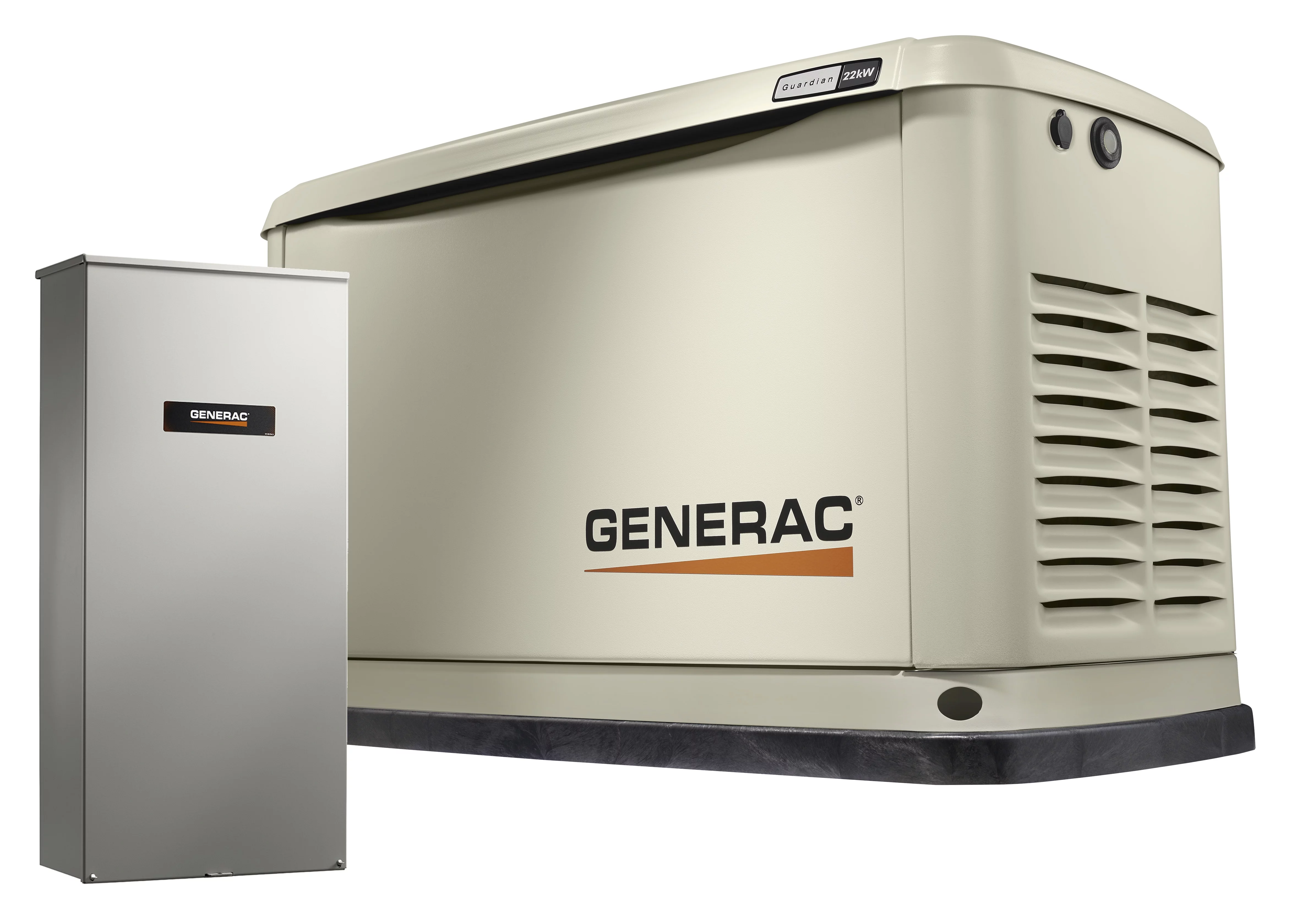 Generac 7224 Guardian 14kW Whole Home Standby Generator with 100A Transfer Switch, Wi-Fi enabled