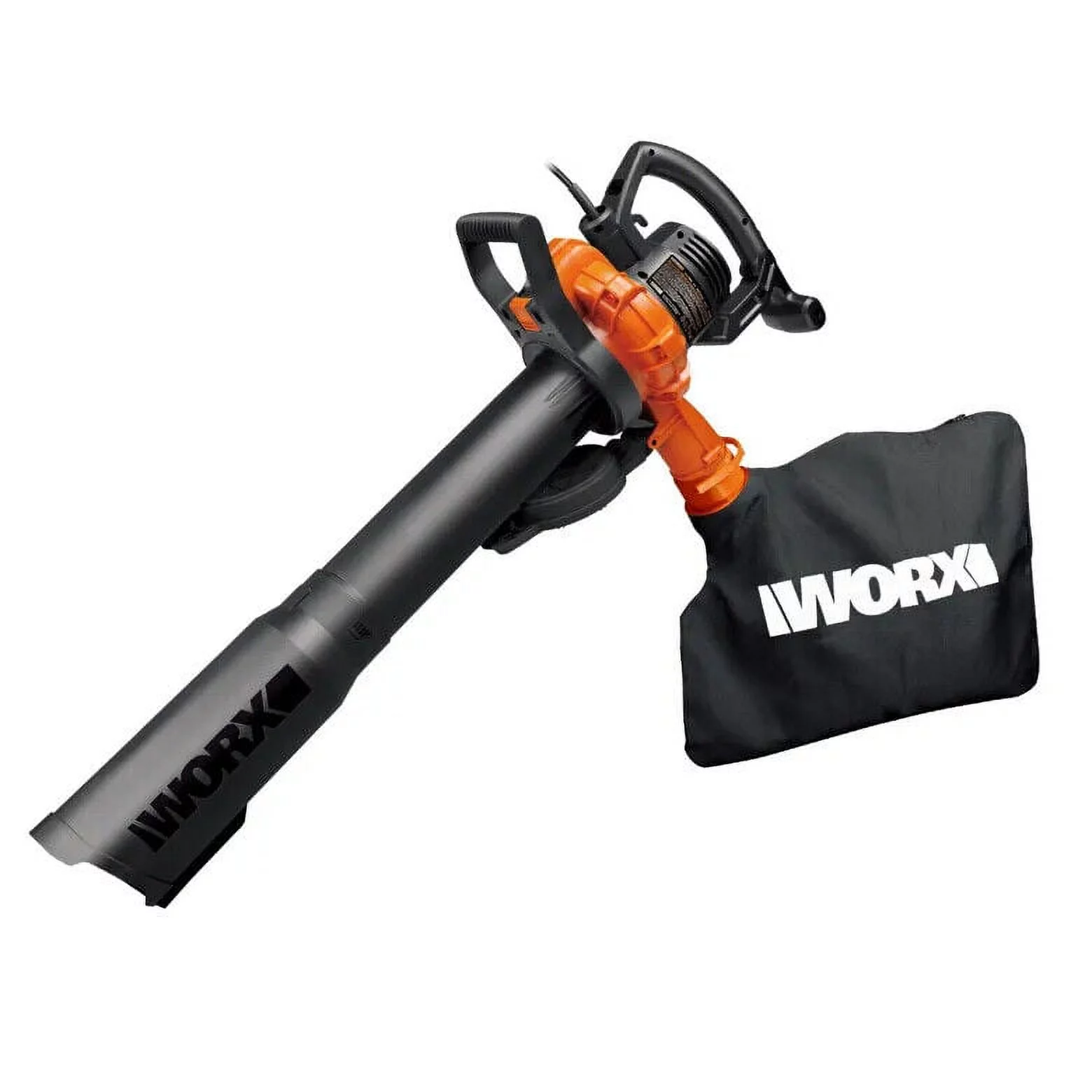 Worx WG518 12 Amp 2-Speed Leaf Blower, Mulcher & Vacuum