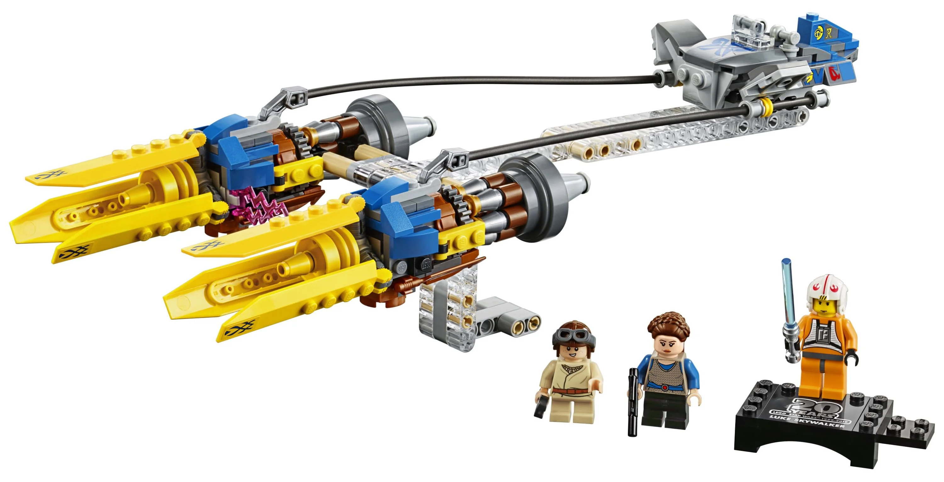 LEGO Star Wars 20th Anniversary Edition Anakin’s Podracer Vehicle Building Set 75258