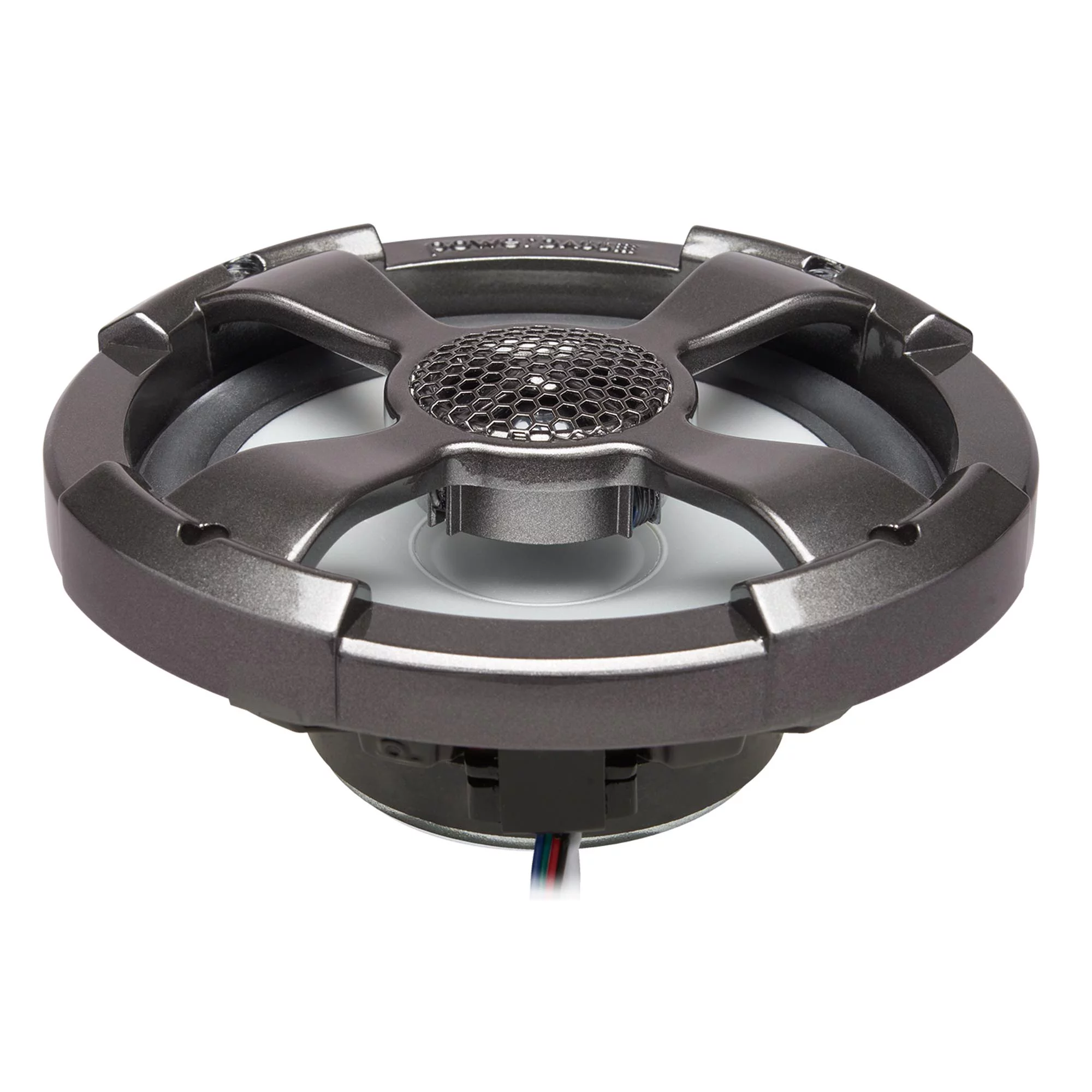 PowerBass XL-62SST – 6.5″ Shallow Mount Coaxial Speakers With RGB LED, Powersports/Marine – Pair