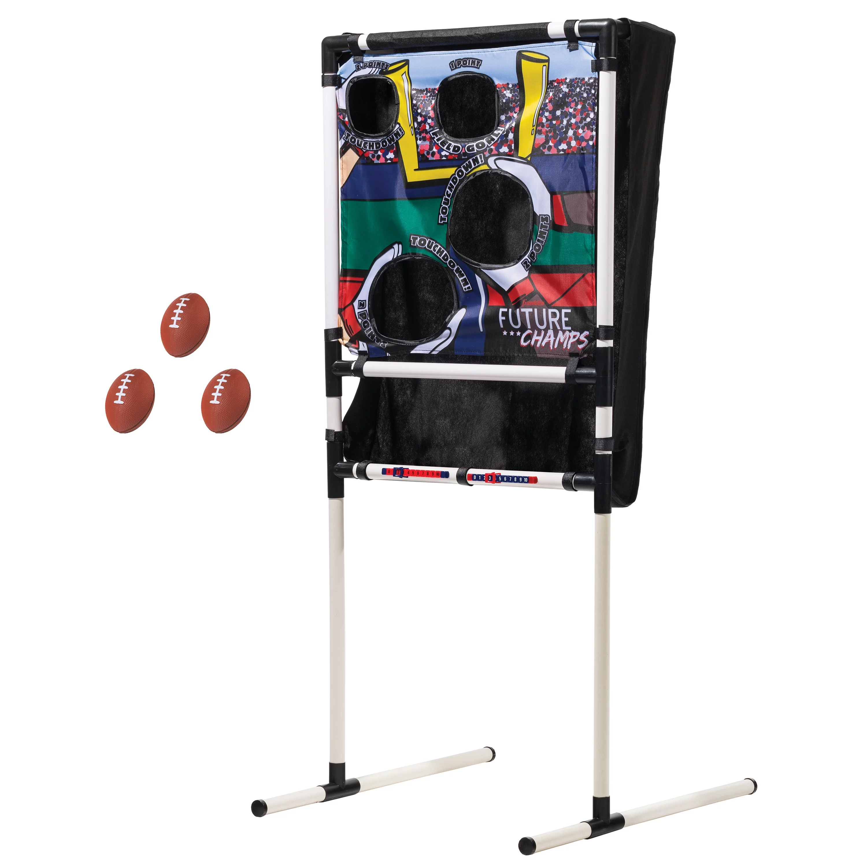 Franklin Sports Multi-color Football Target Toss Game, 4 Pieces