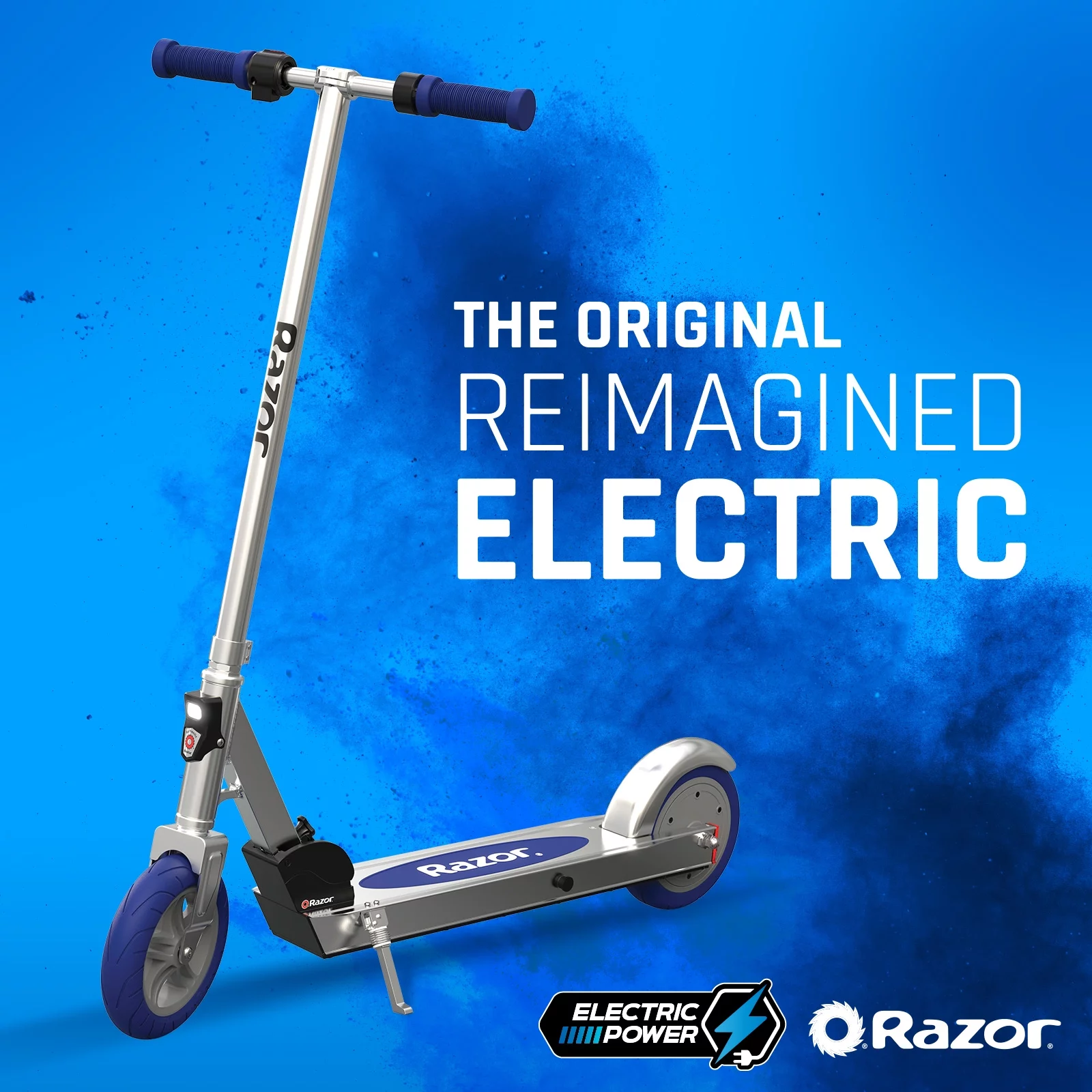 Razor Icon Electric Scooter ?C Black, up to 18 mph & 18 Miles Range, Foldable Adult Electric Scooter