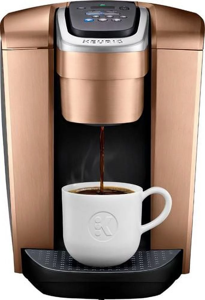 Keurig – K-Elite Single-Serve K-Cup Pod Coffee Maker – Brushed Copper