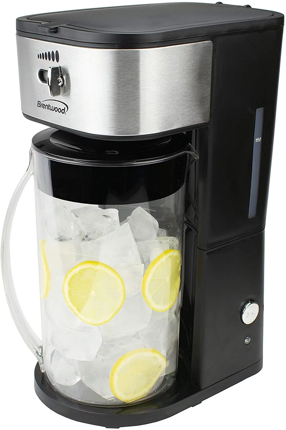 Brentwood KT-2150BK Iced Tea and Coffee Maker with 64 Ounce Pitcher, Black