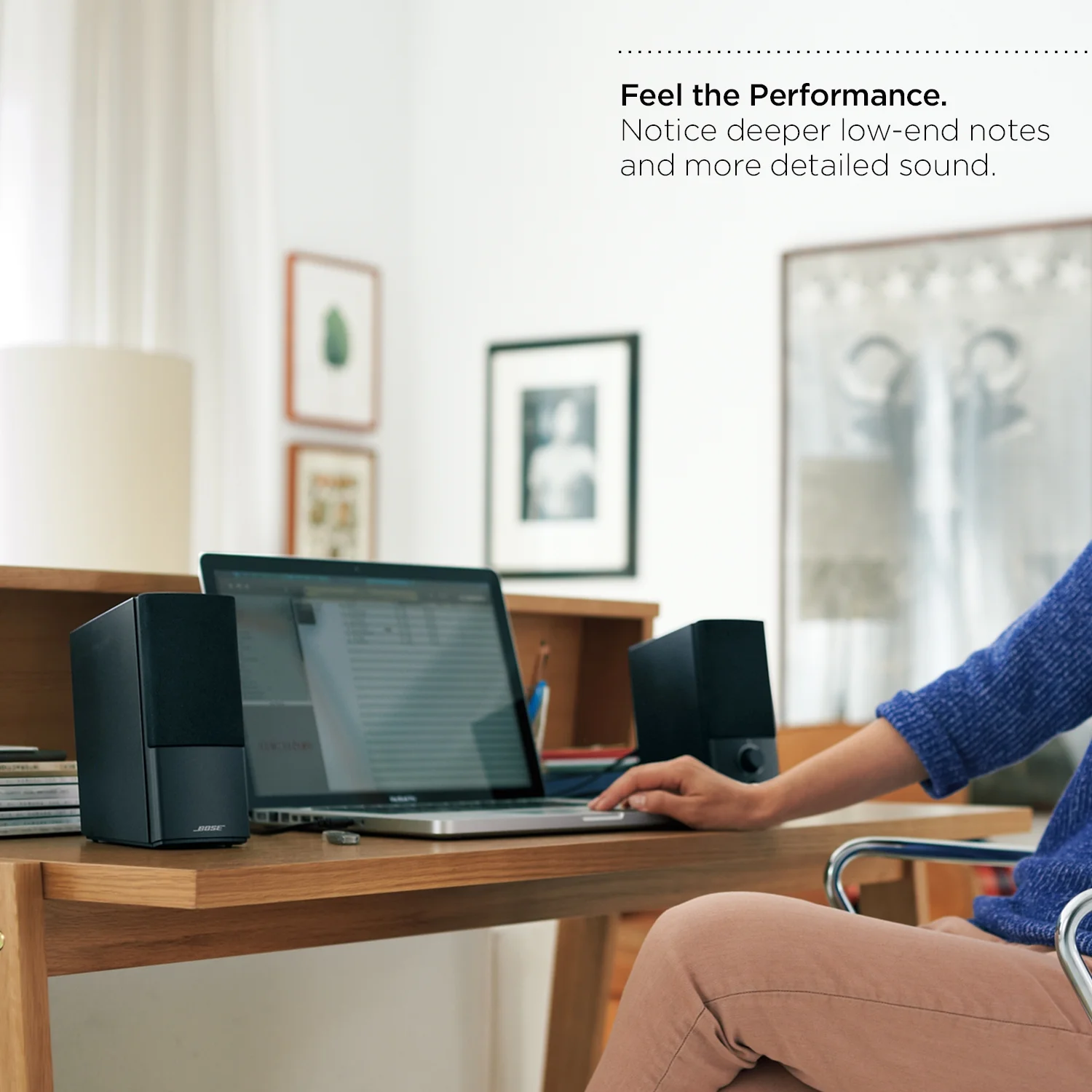 Bose Companion 2 Multimedia Computer Speaker System – 2 speakers per pack, 7.5 inches