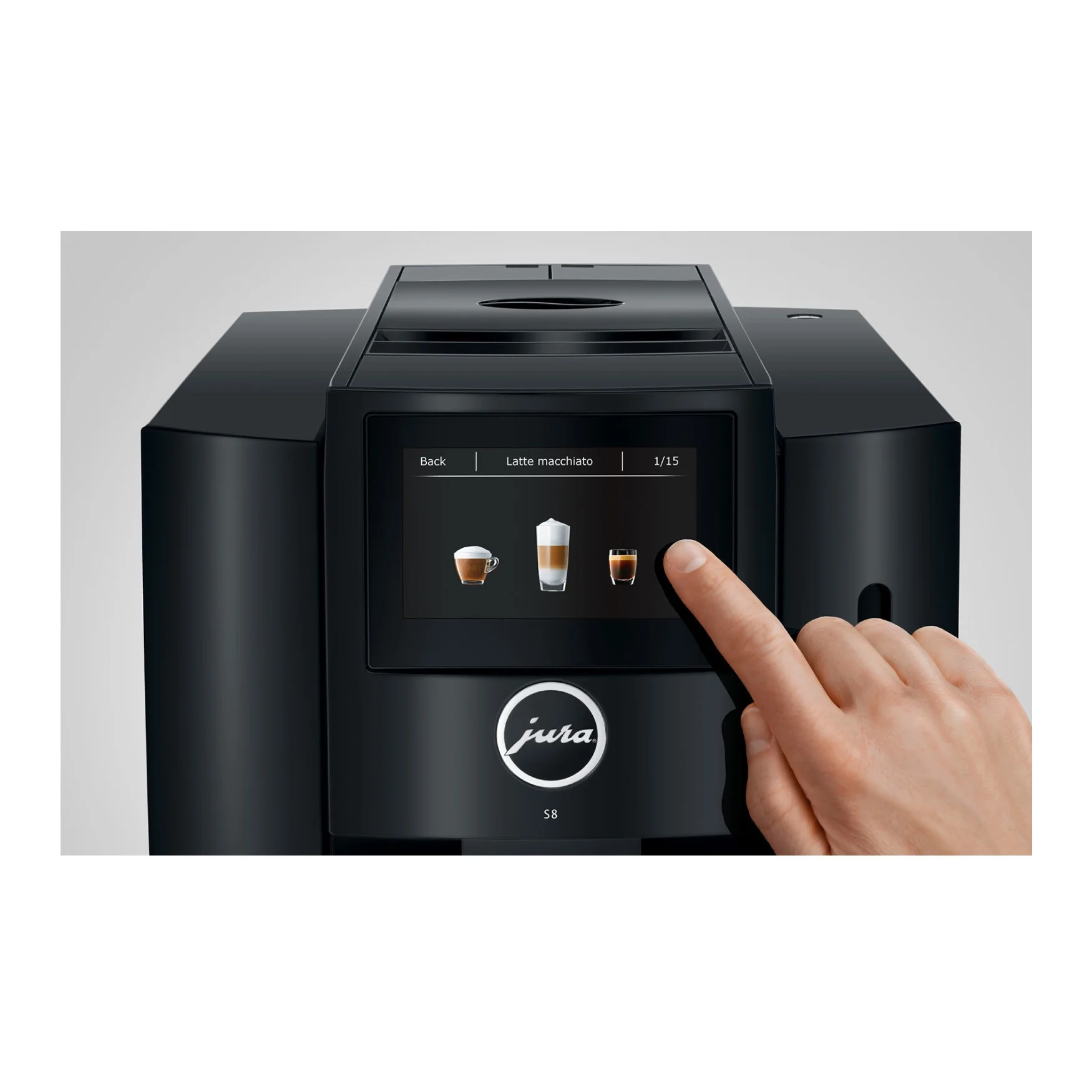 Jura S8 Multifunction Automatic Coffee & Espresso Machine | Piano Black