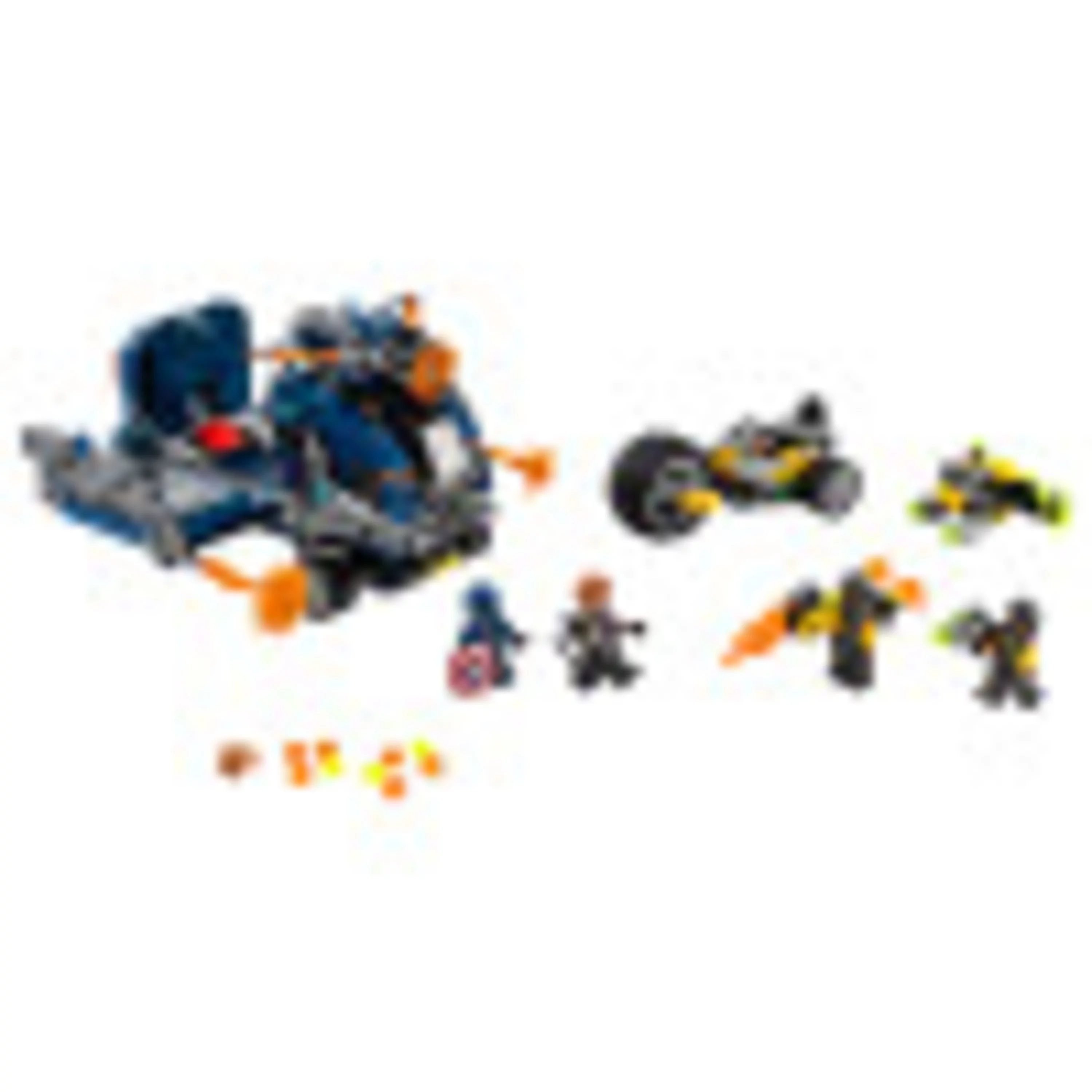 LEGO Marvel Avengers Truck Take-Down 76143 Captain America and Hawkeye Superhero Building Toy (477 Pieces)